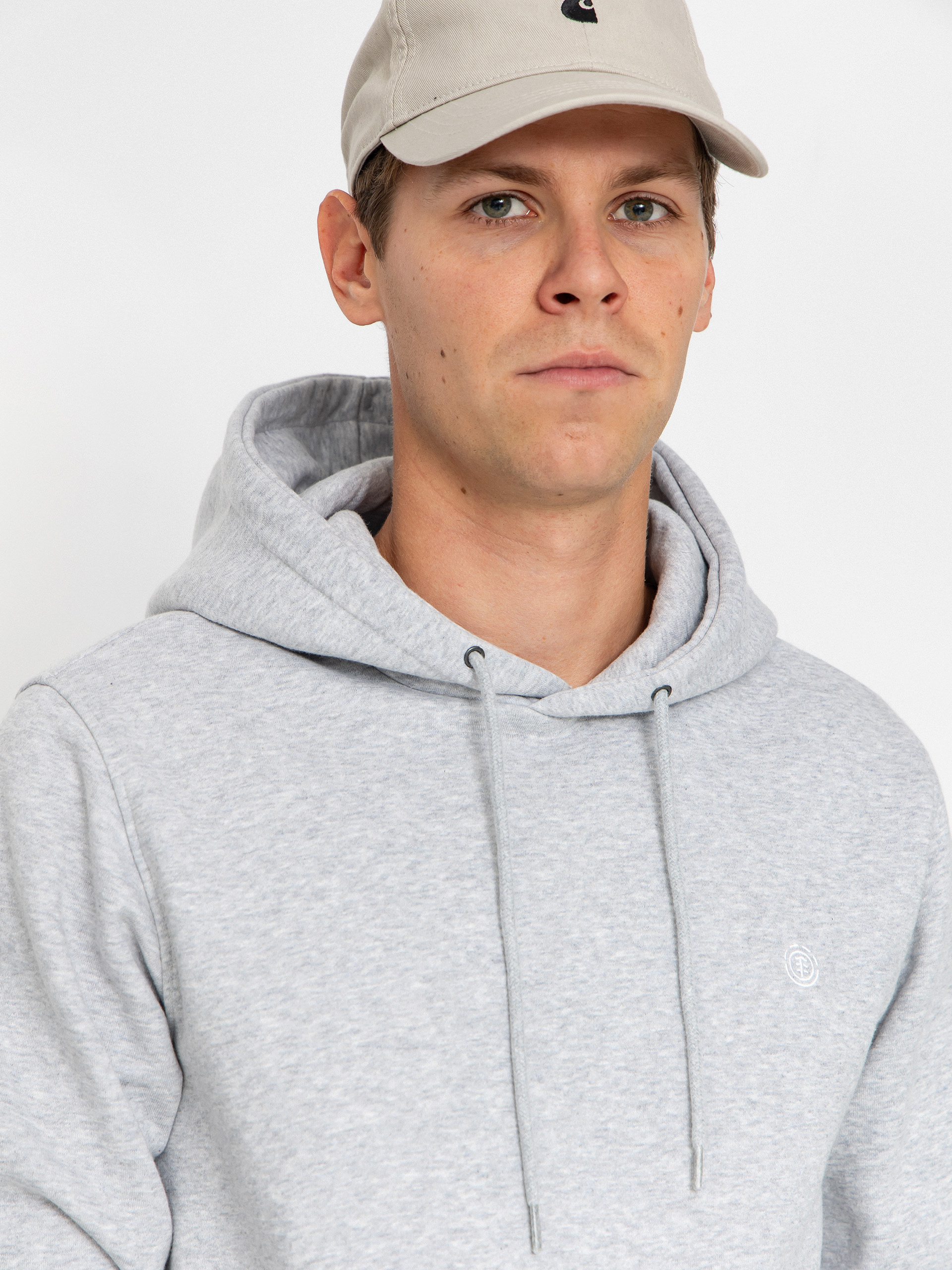 Mikina s kapucňou Element Icon Embroidery HD (mid grey heather)