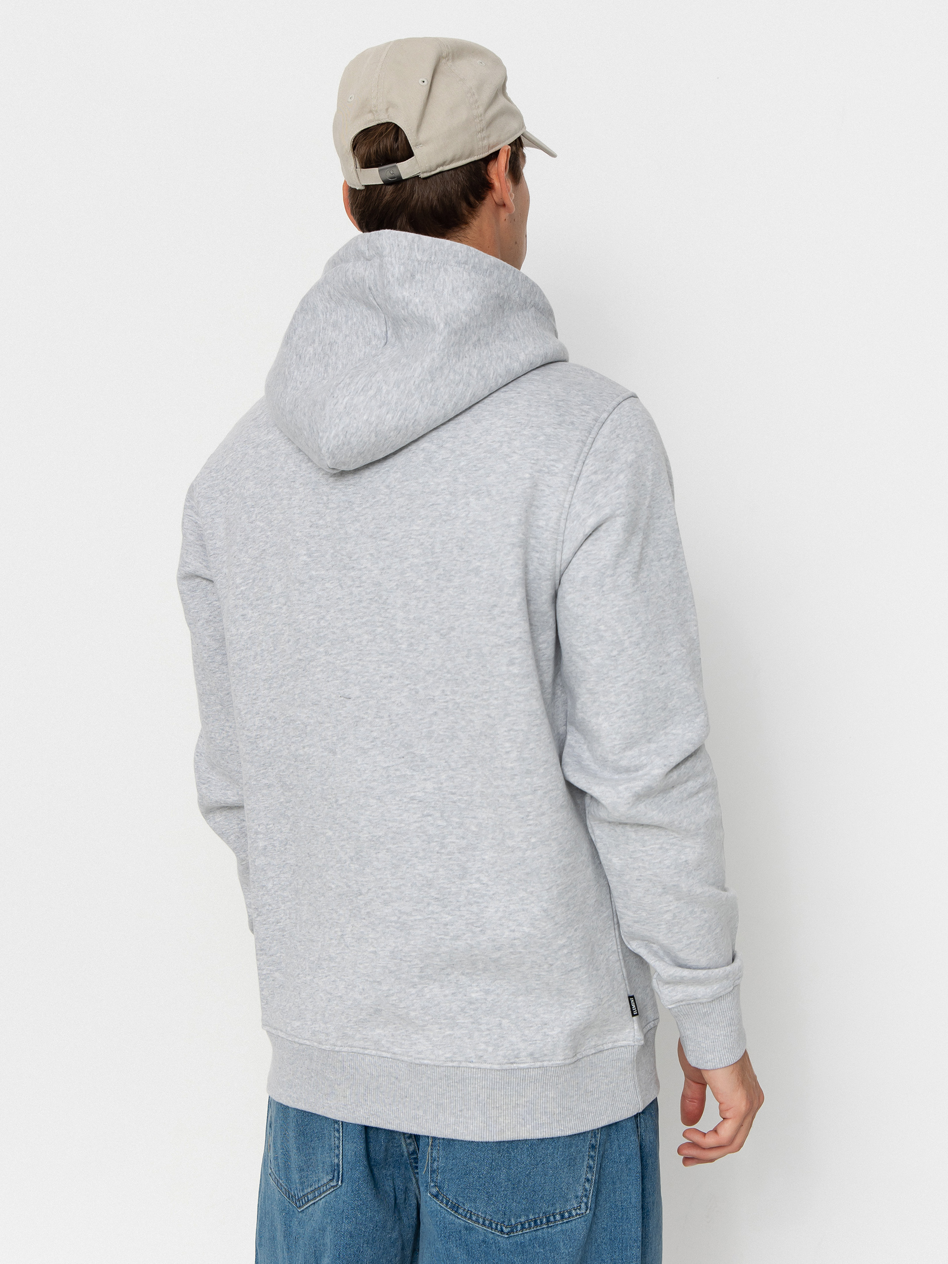 Mikina s kapucňou Element Icon Embroidery HD (mid grey heather)