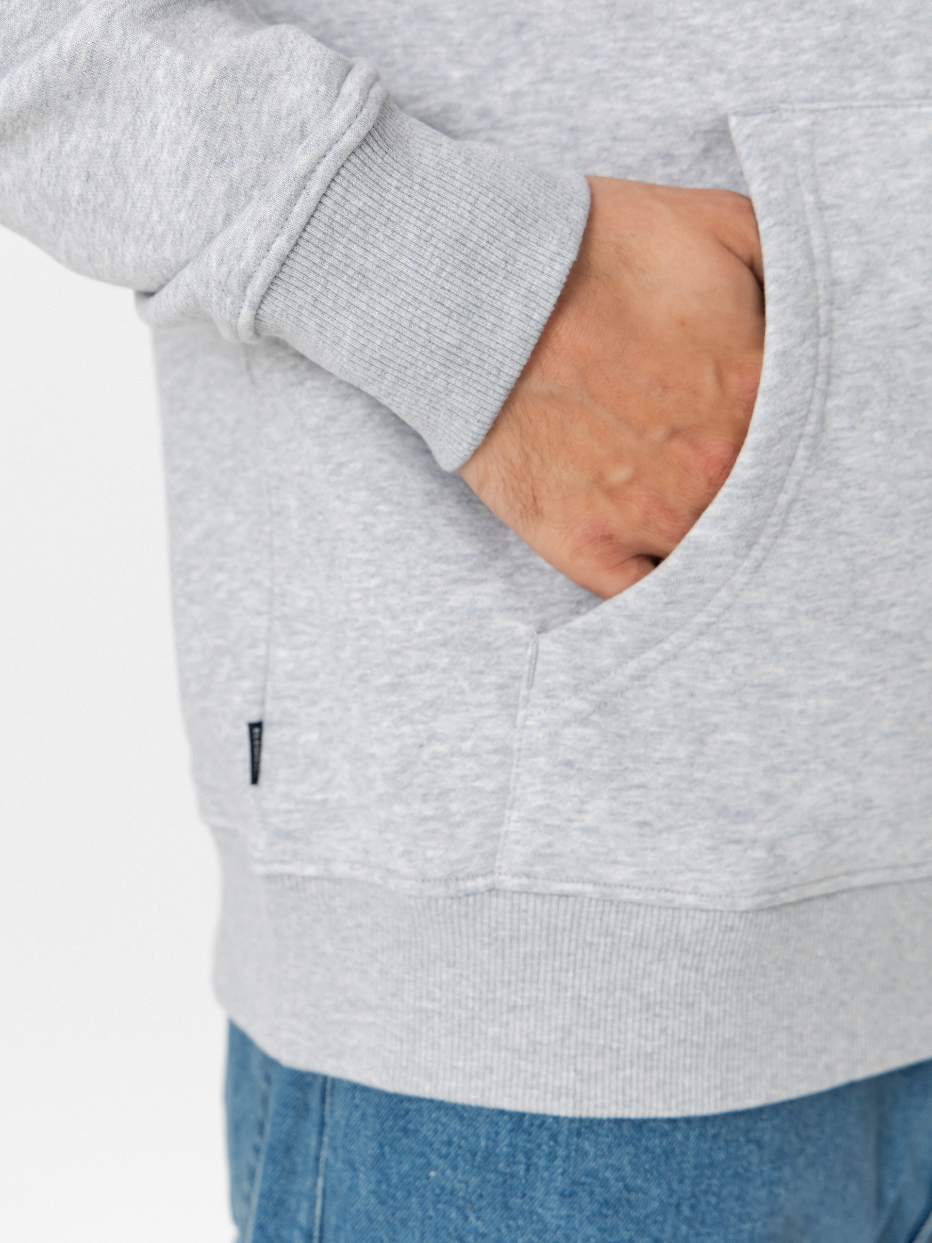 Mikina s kapucňou Element Icon Embroidery HD (mid grey heather)