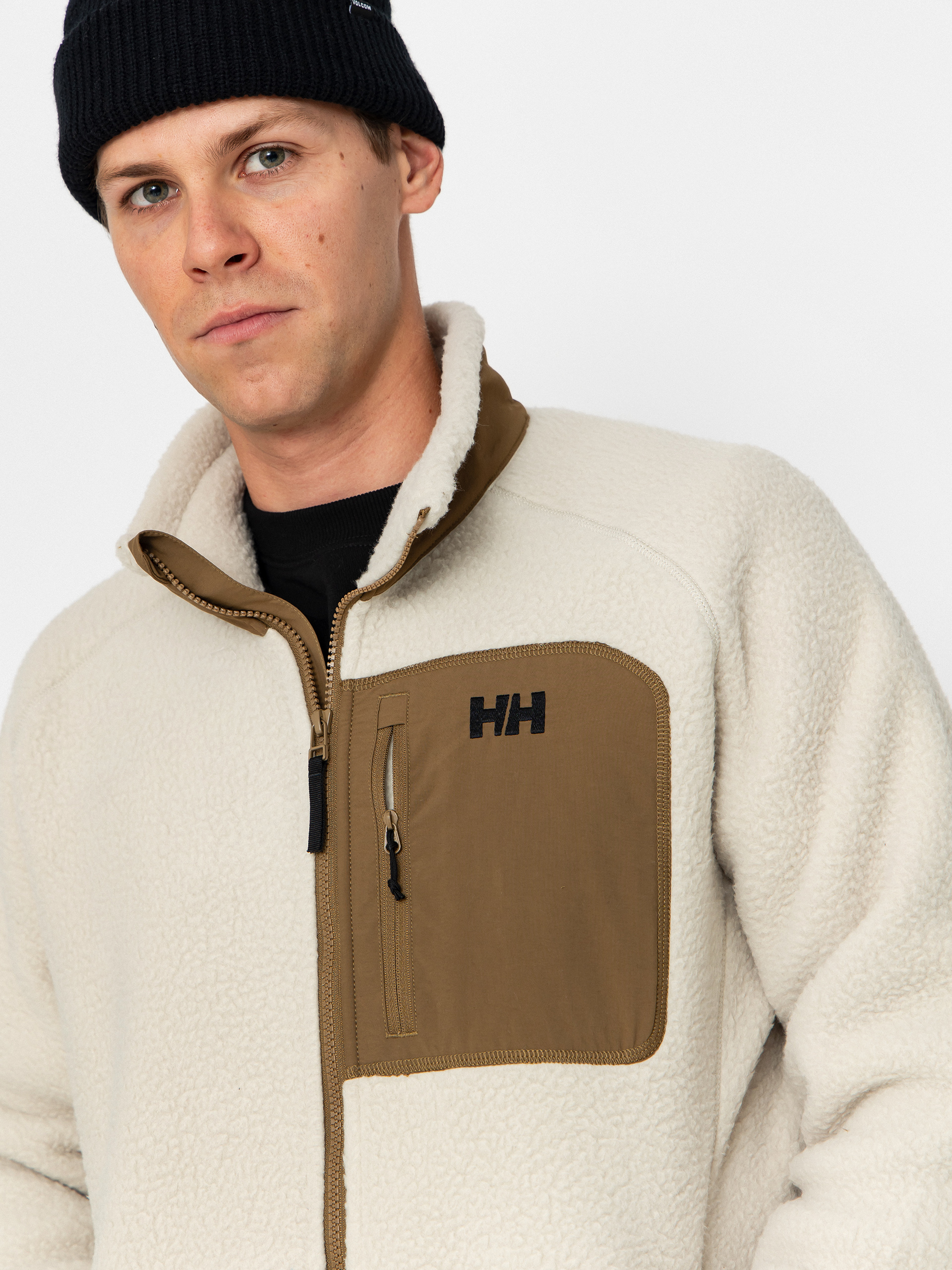 Pánsky Flísová mikina Helly Hansen Panorama Pile Block (pelican)