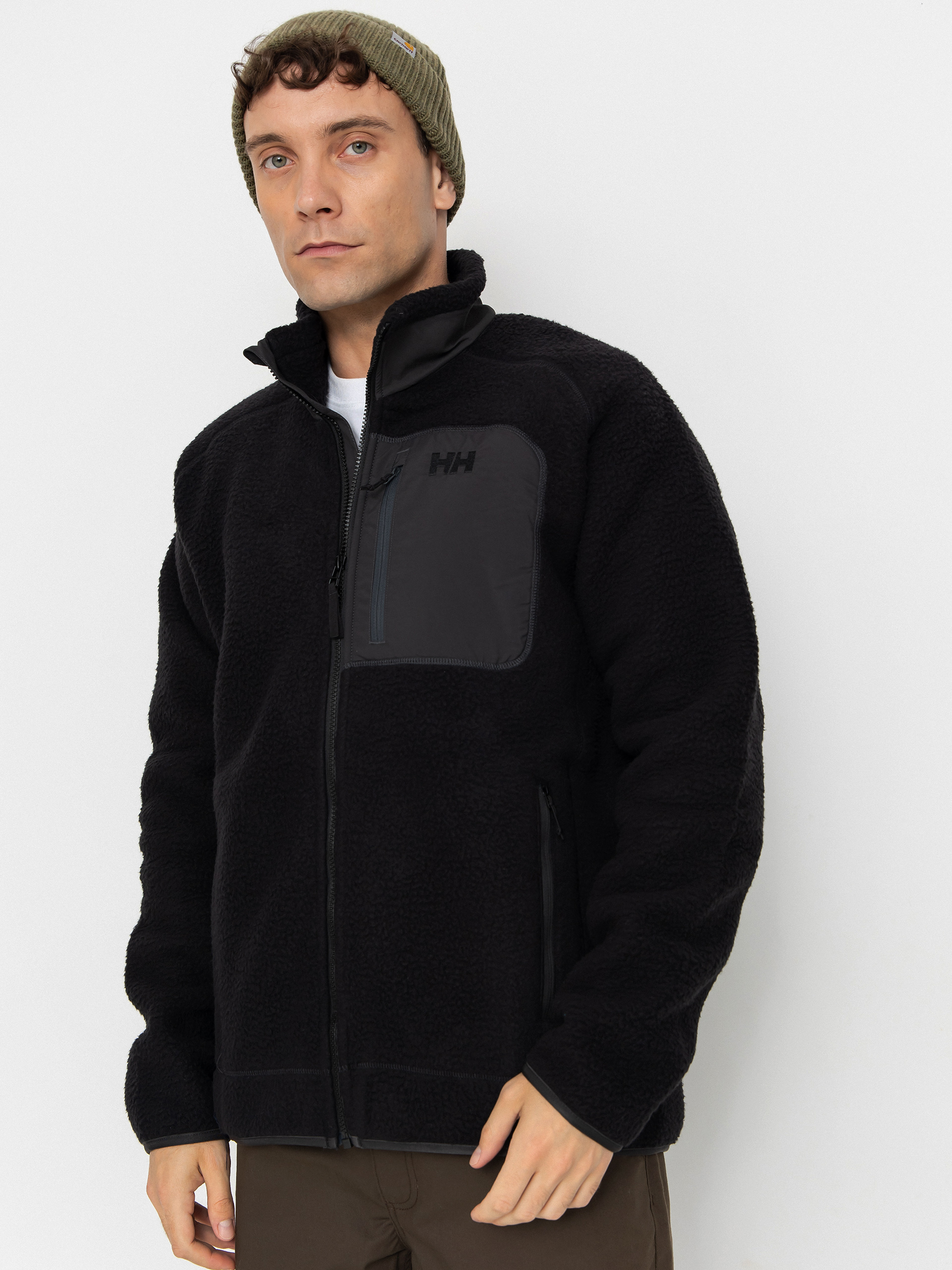 Flu00edsovu00e1 mikina Helly Hansen Panorama Pile Block (black)