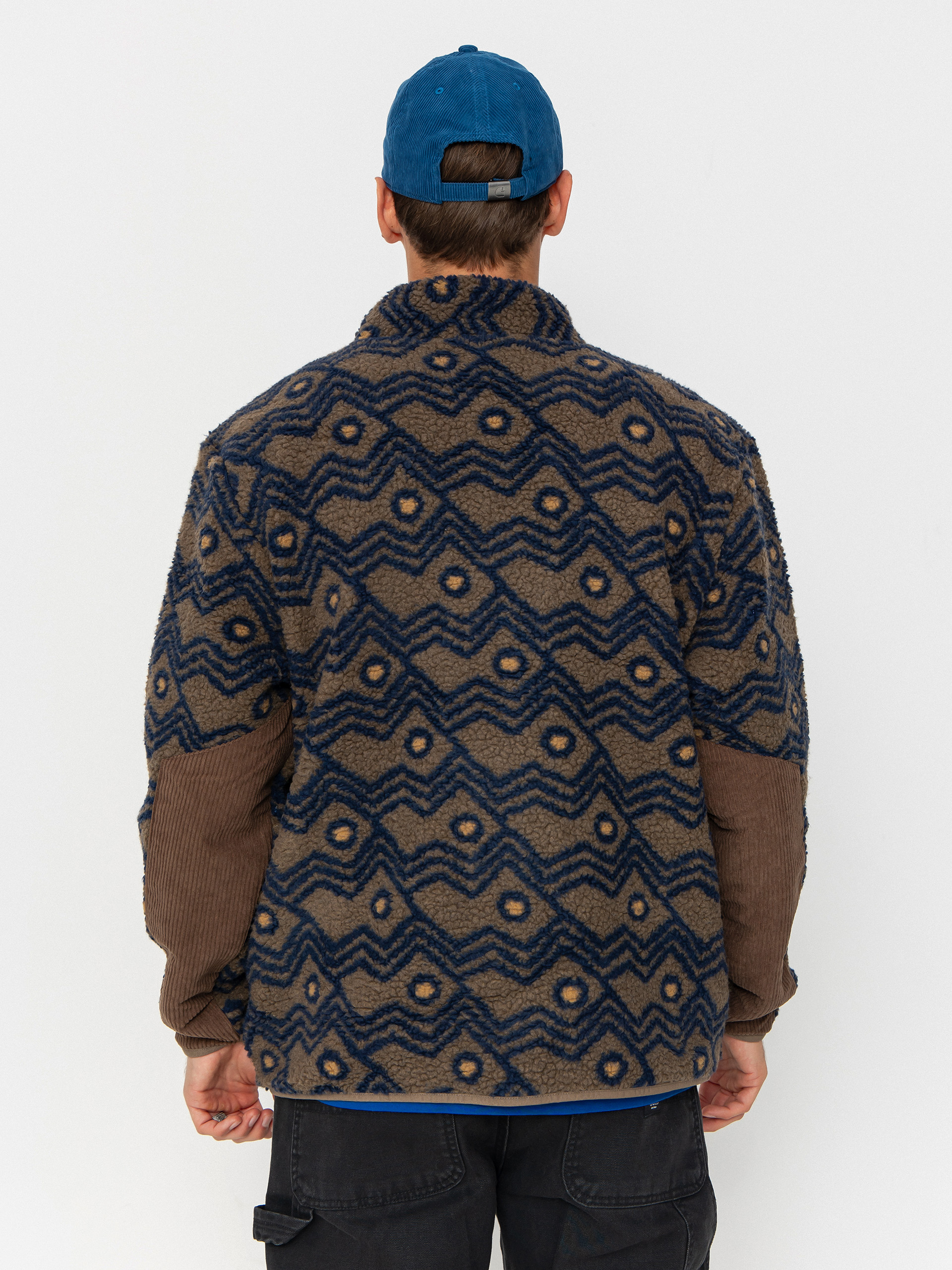 Pánsky Flísová mikina Kavu Wayside (walnut mountain)