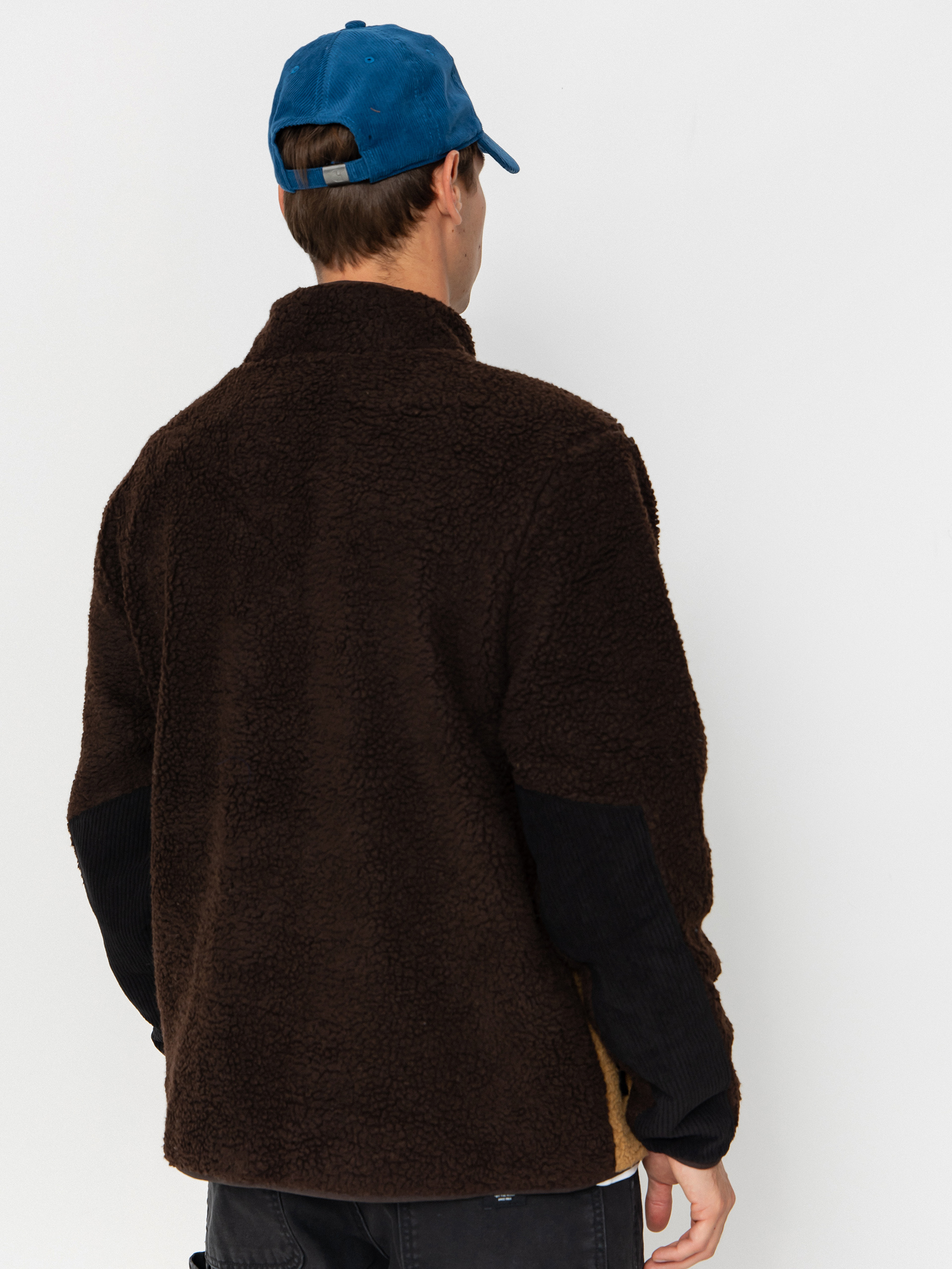 Pánsky Flísová mikina Kavu Wayside (wild wood block)