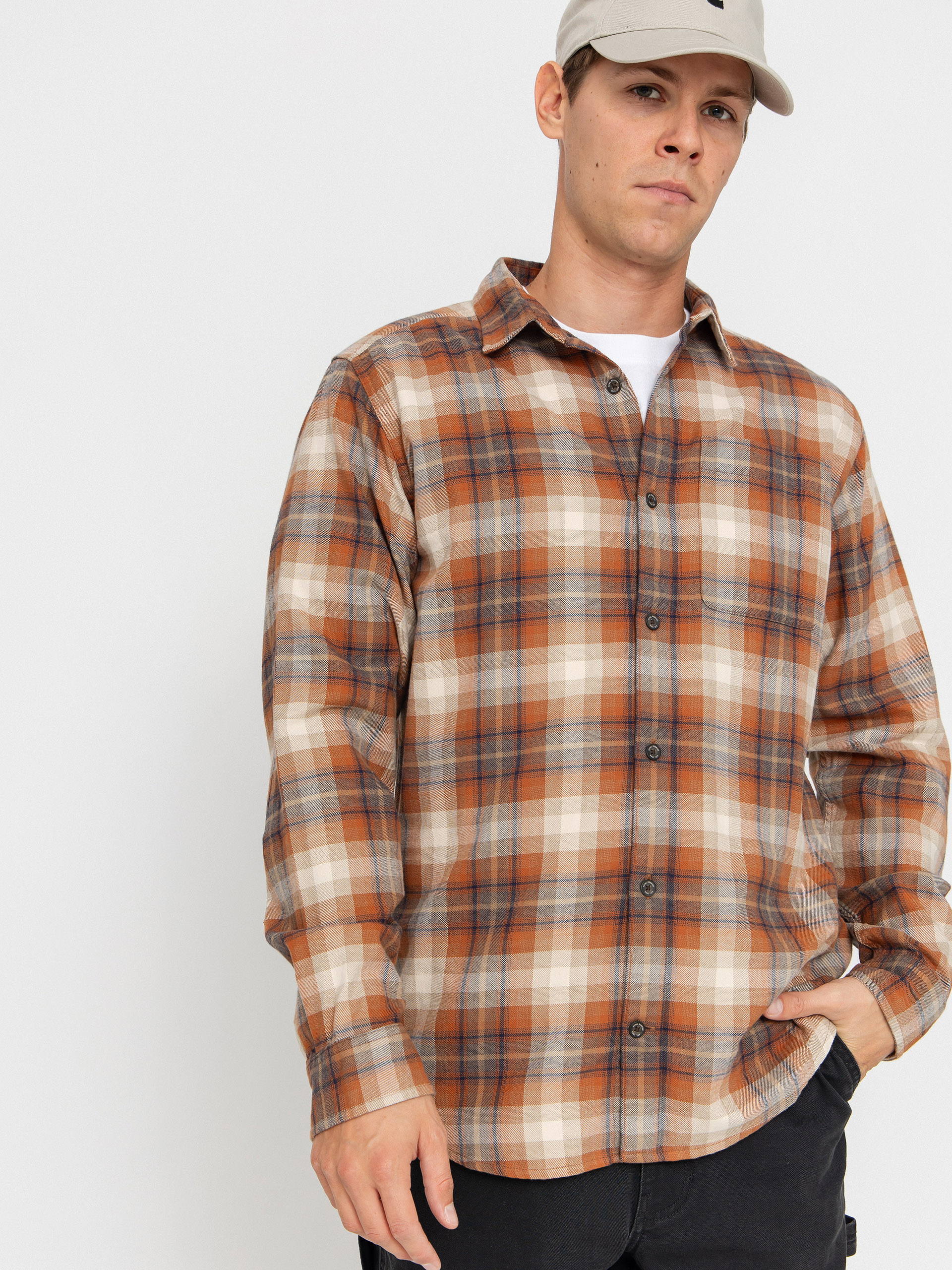 Kou0161eu013ea Royal Robbins Lieback Organic Cotton Flannel (rust brown dipsea pld)