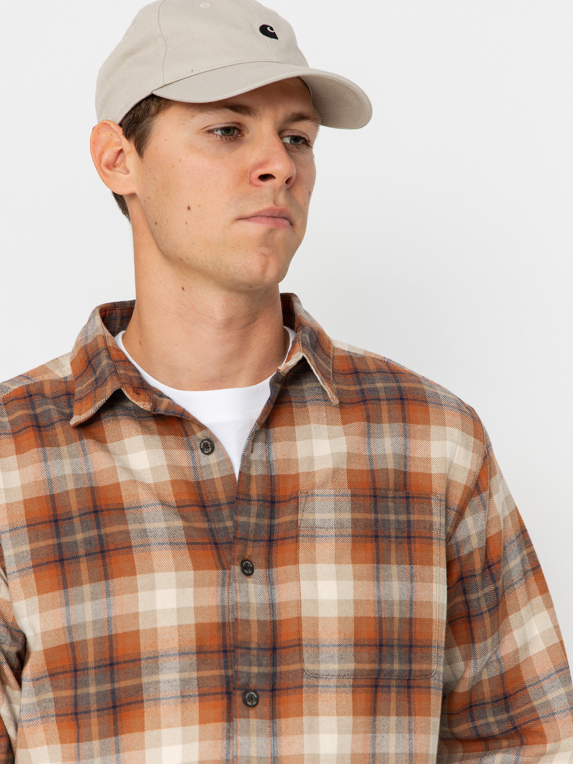 Košeľa Royal Robbins Lieback Organic Cotton Flannel (rust brown dipsea pld)