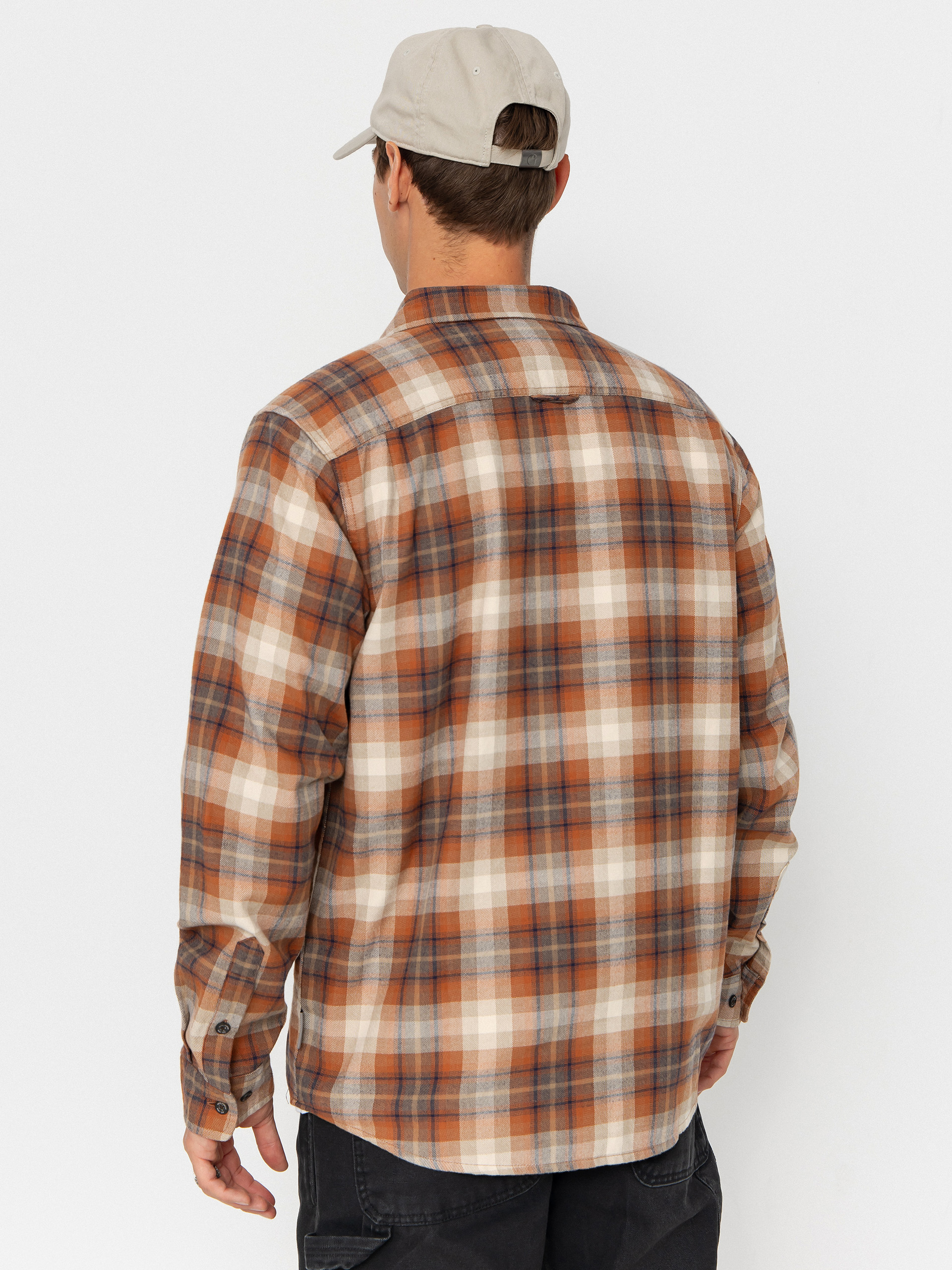 Košeľa Royal Robbins Lieback Organic Cotton Flannel (rust brown dipsea pld)