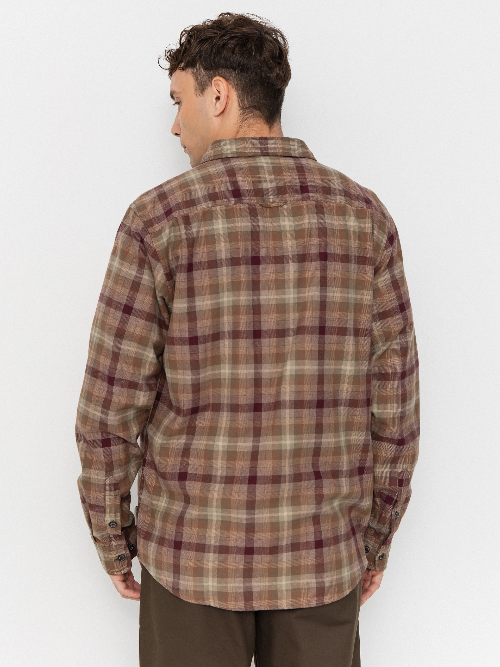 Košeľa Royal Robbins Lieback Organic Cotton Flannel (dusty olive dipsea pld)