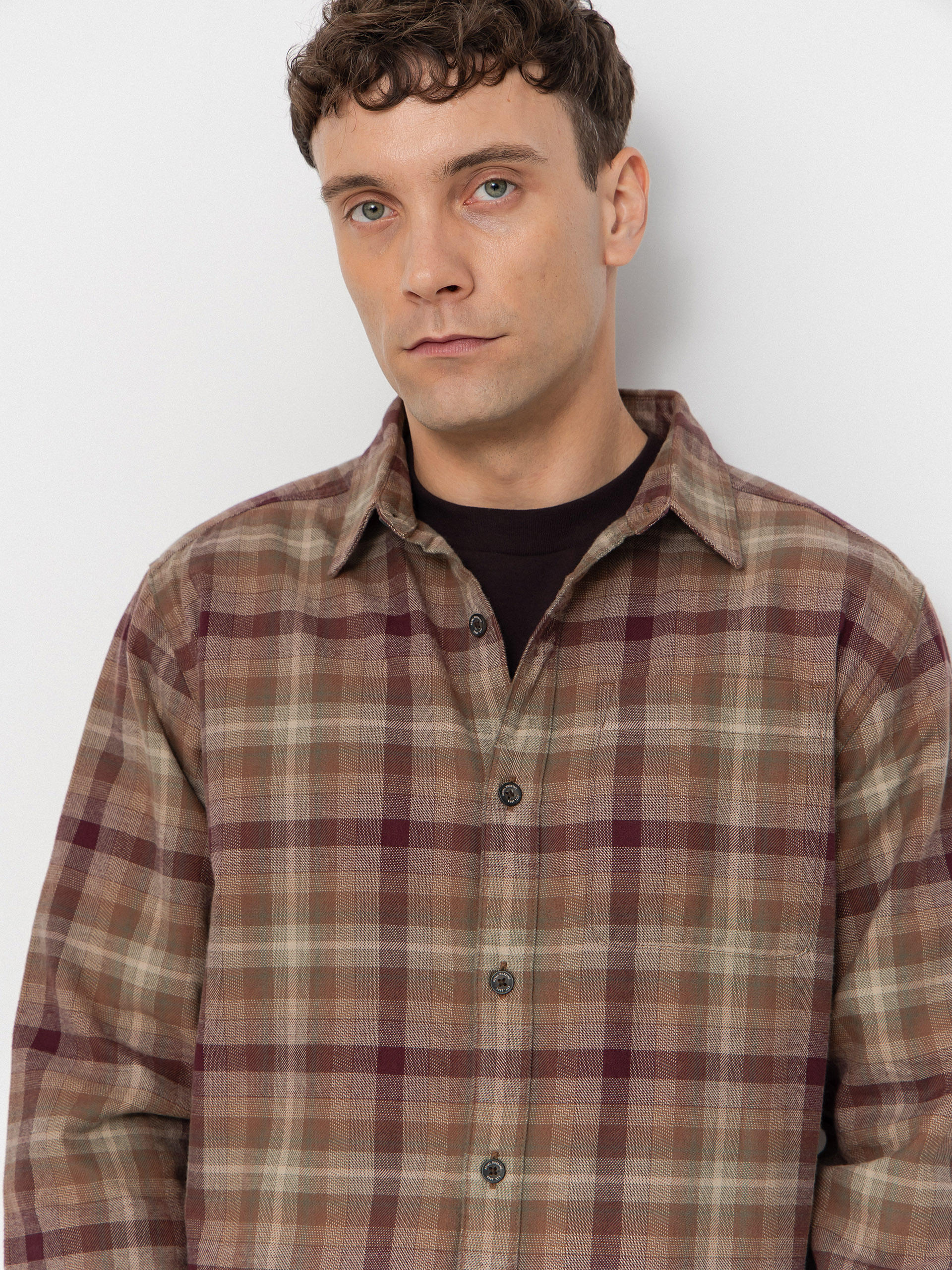 Košeľa Royal Robbins Lieback Organic Cotton Flannel (dusty olive dipsea pld)