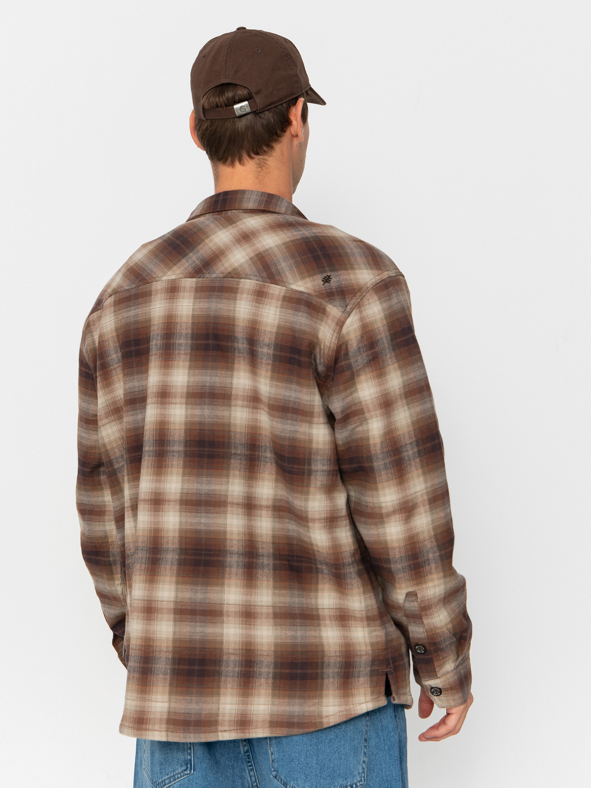 Košeľa Royal Robbins Snowcap Lined Flannel (seal brown tioga pld)