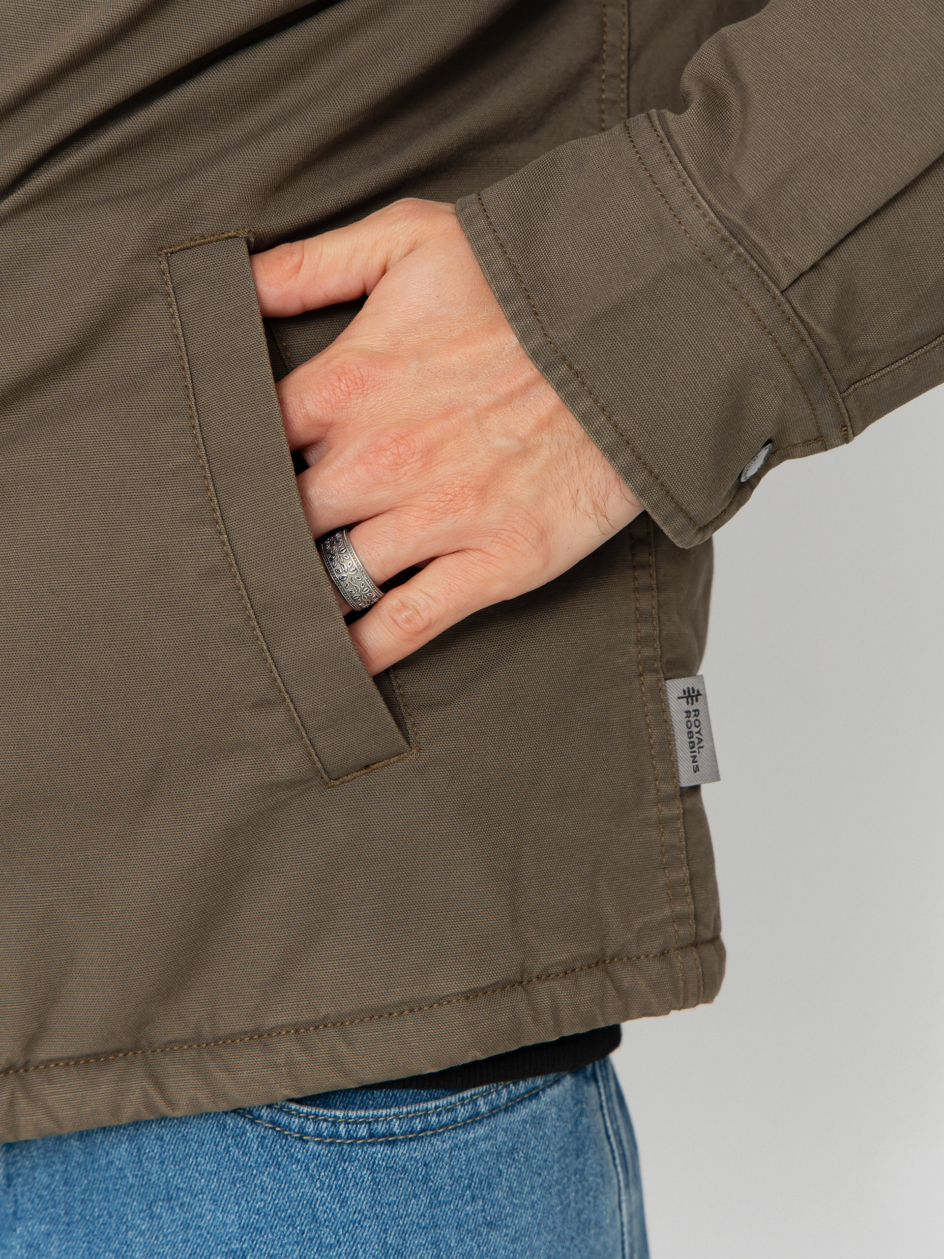 Bunda Royal Robbins El Cap Canvas Shacket (forester)