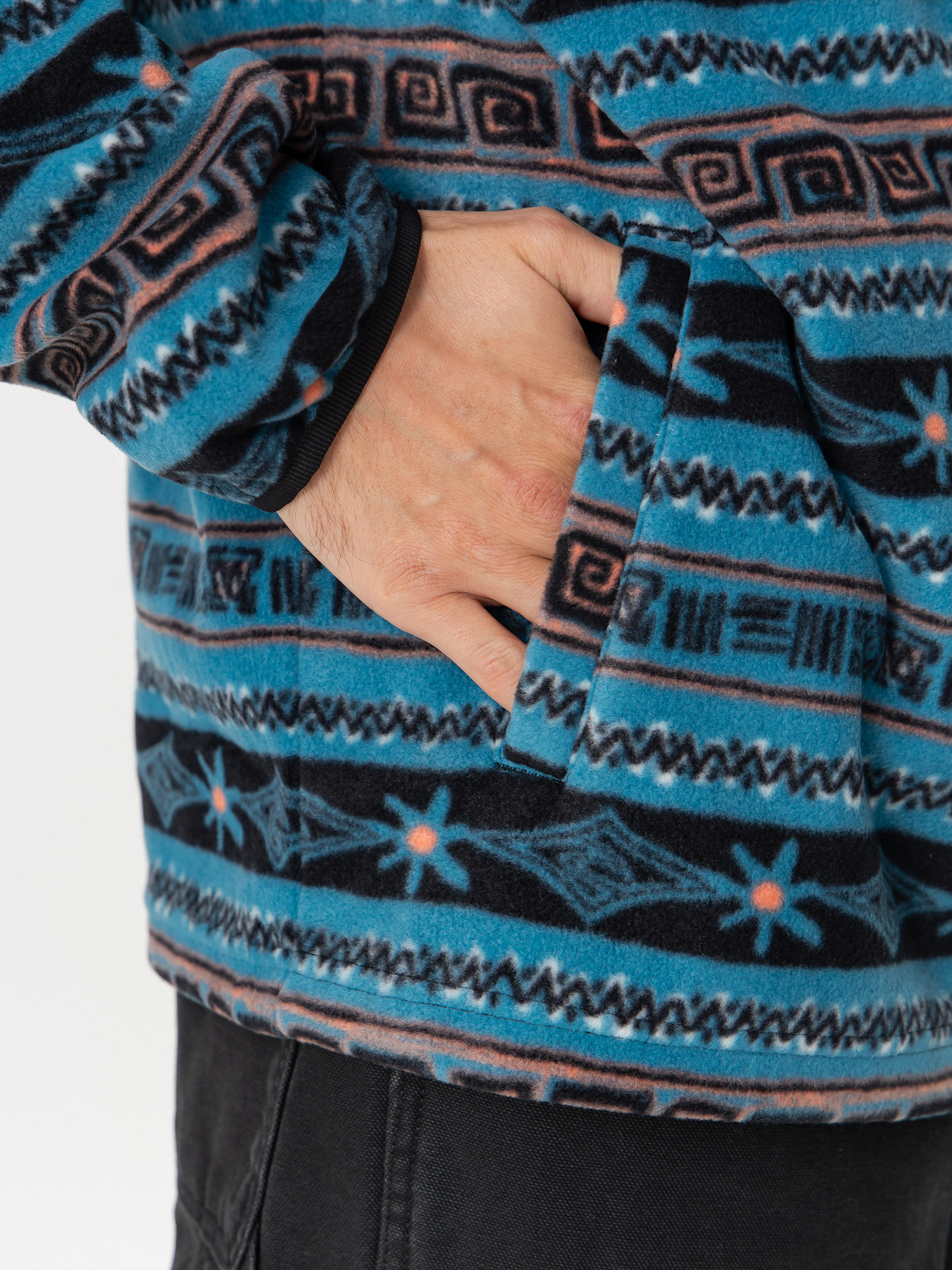 Pánsky Flísová mikina Rip Curl Fun Times (storm blue)