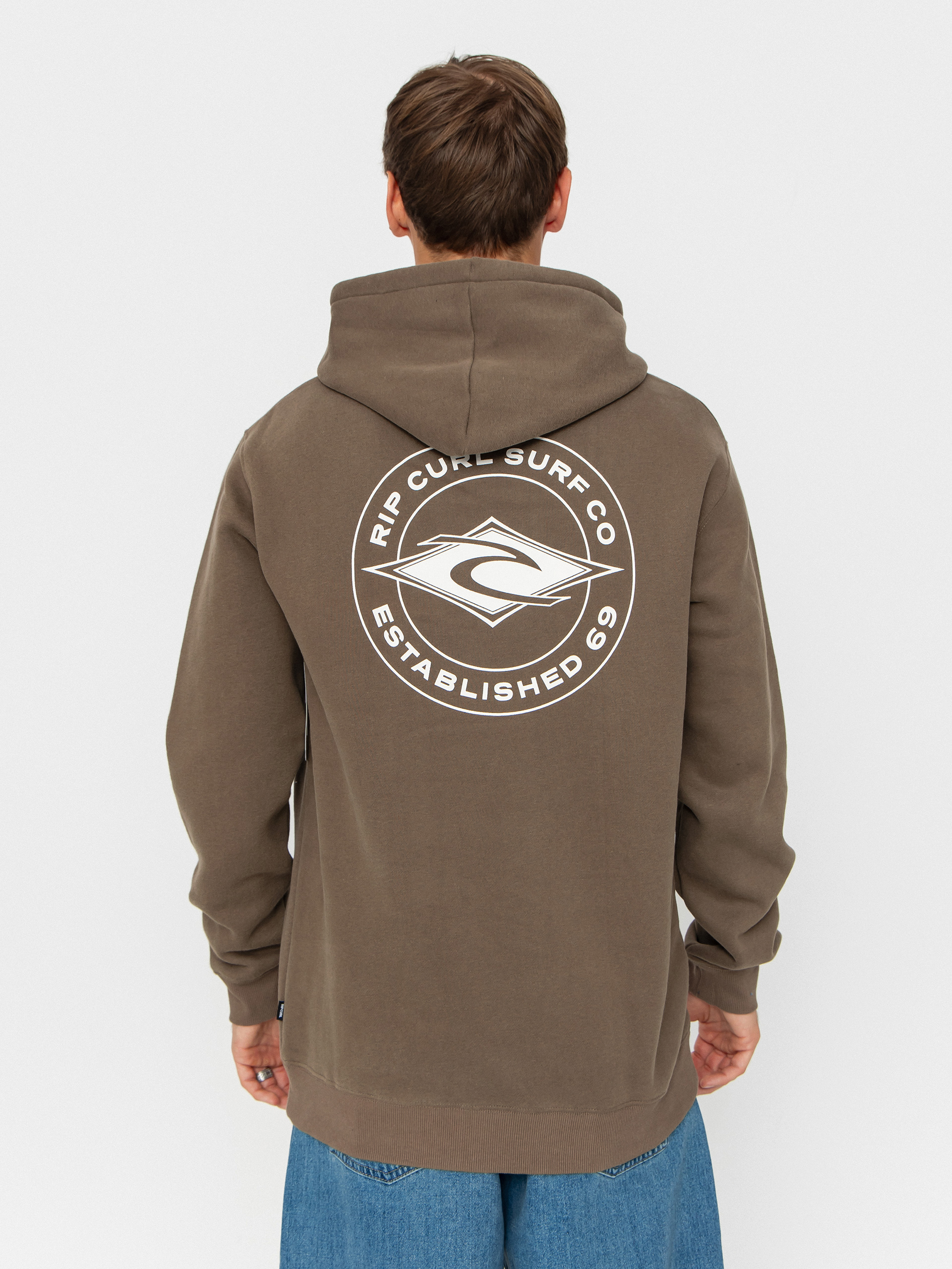 Mikina s kapucu0148ou Rip Curl Staple HD (rock)