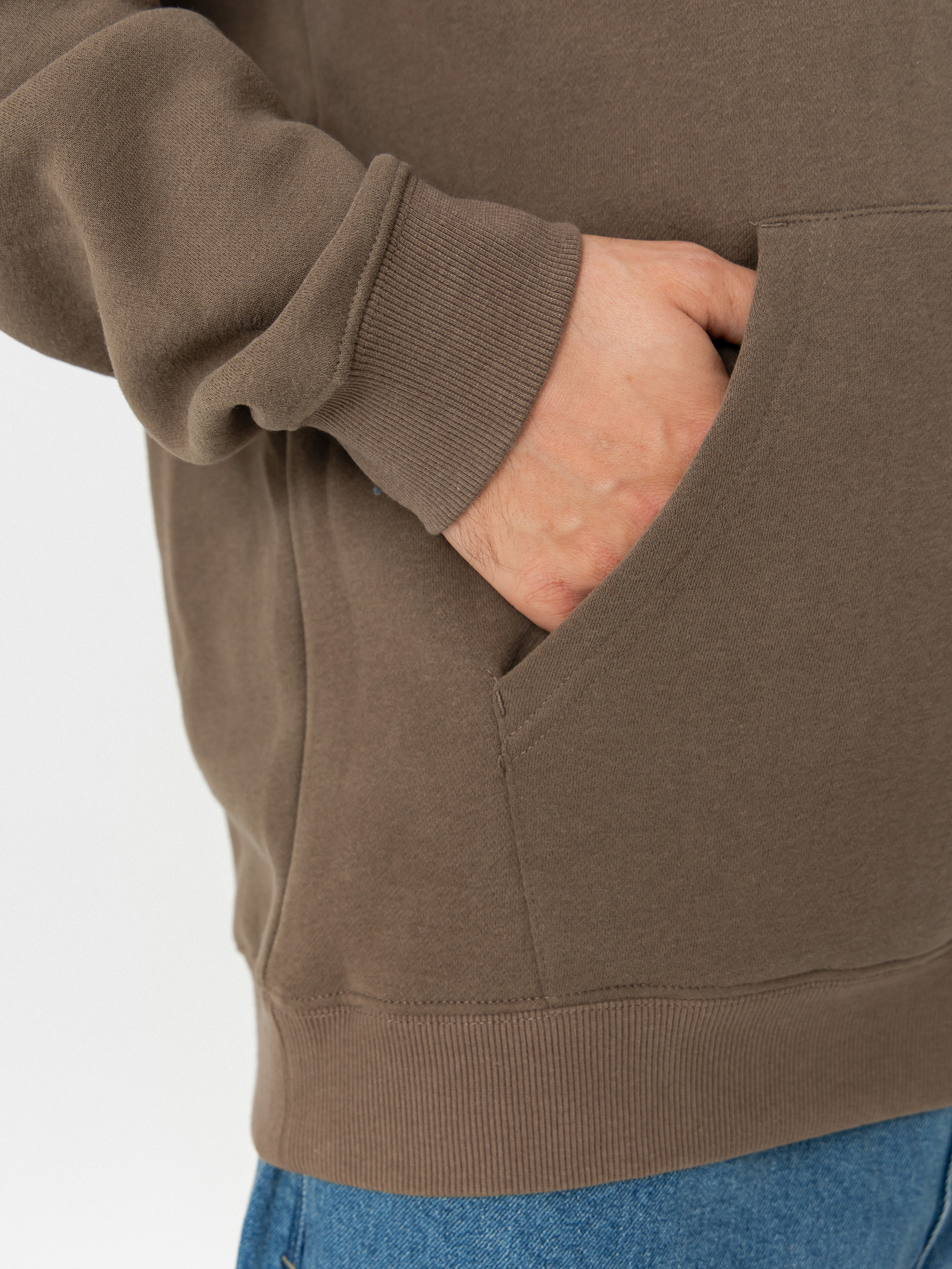 Mikina s kapucňou Rip Curl Staple HD (rock)