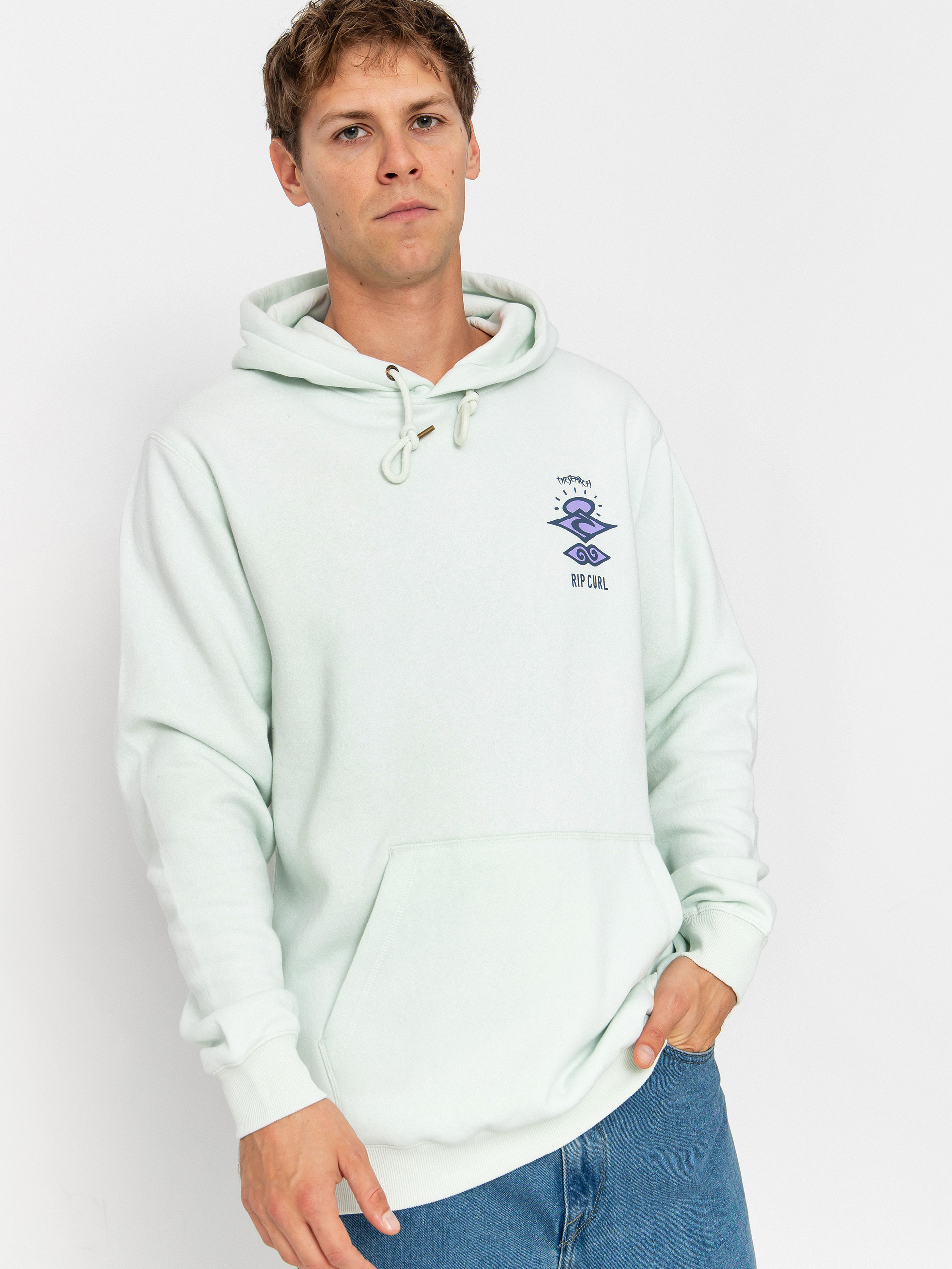Mikina s kapucňou Rip Curl Search Icon HD (green mist)