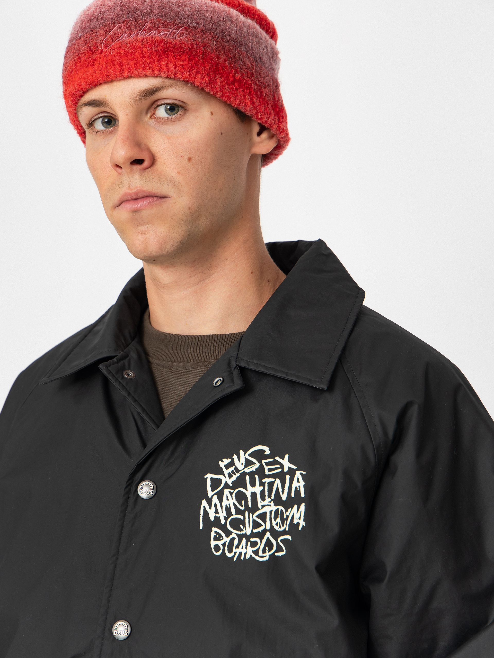 Bunda Deus Ex Machina Scrawler Coach (anthracite)