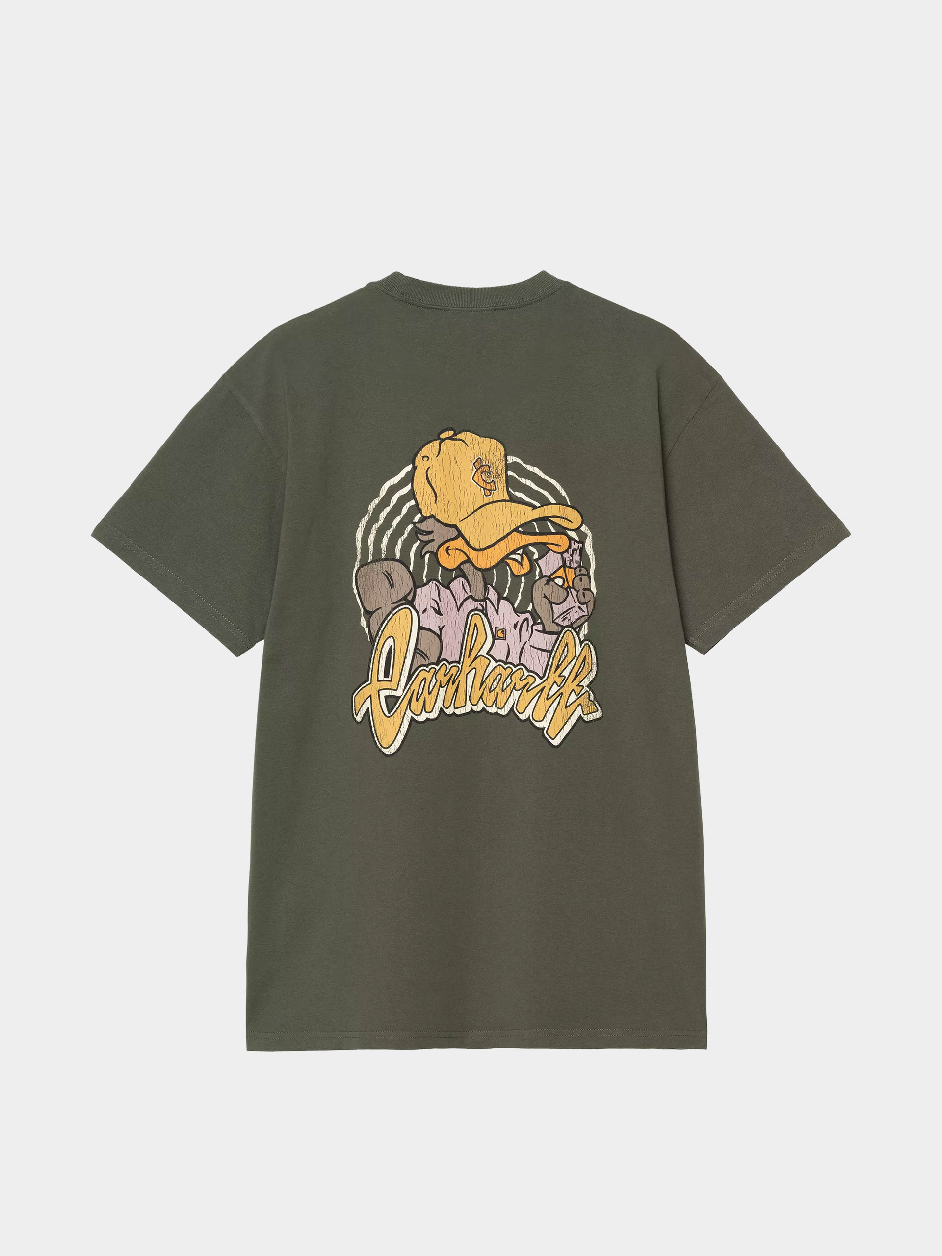 Tričko Carhartt WIP Chedda (opuntia/heavy stone wash)