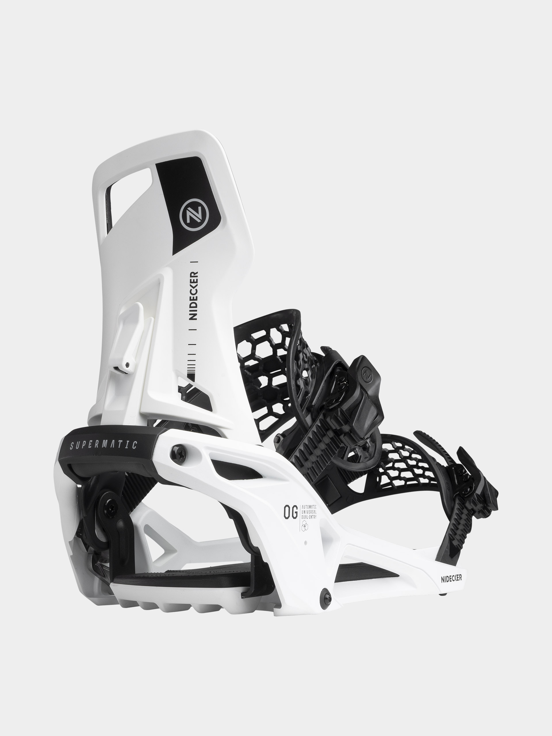 Snowboardové viazanie Nidecker Og Supermatic (white)