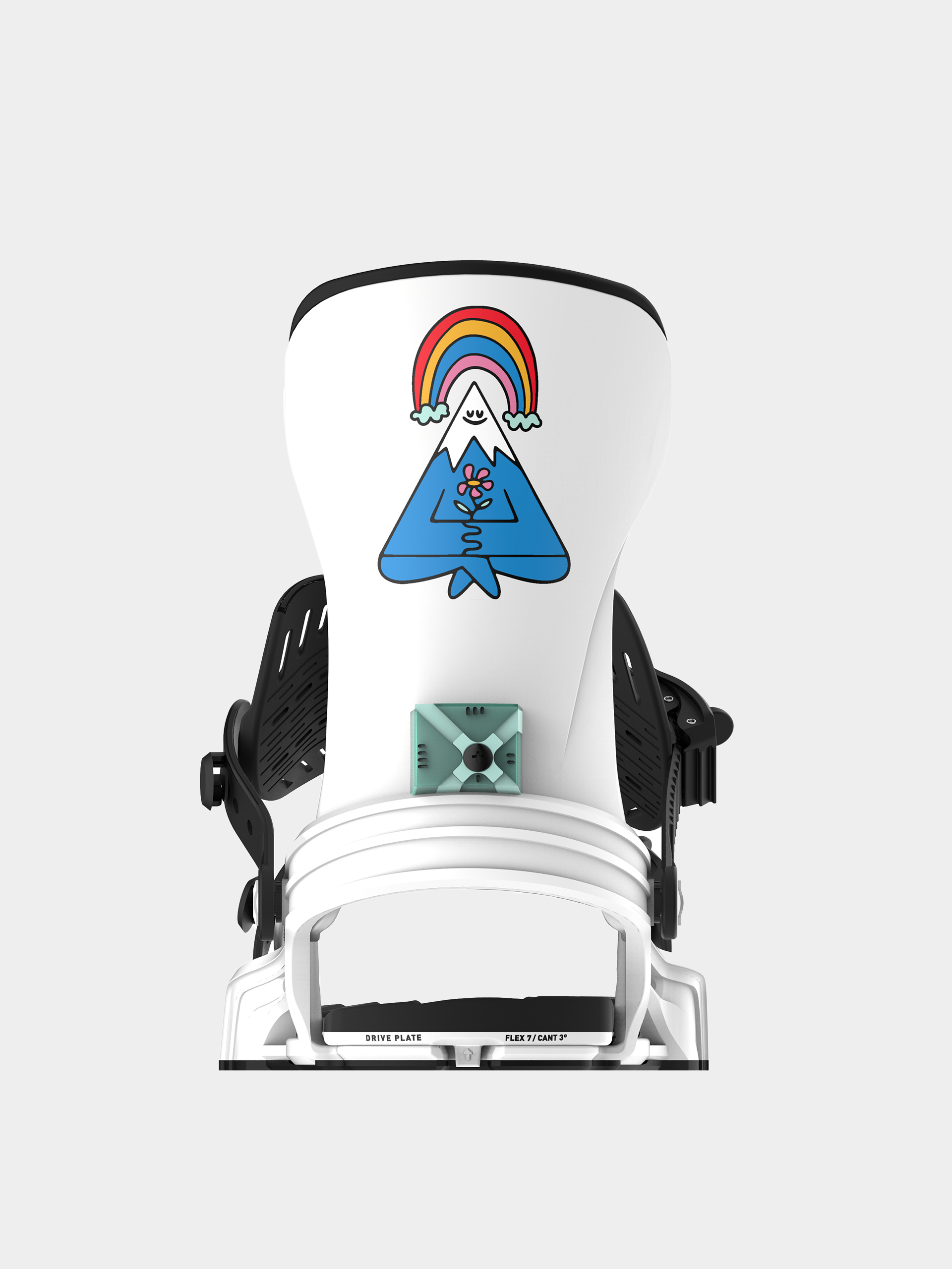 Dámske Snowboardové viazanie Bent Metal Stylist (white)