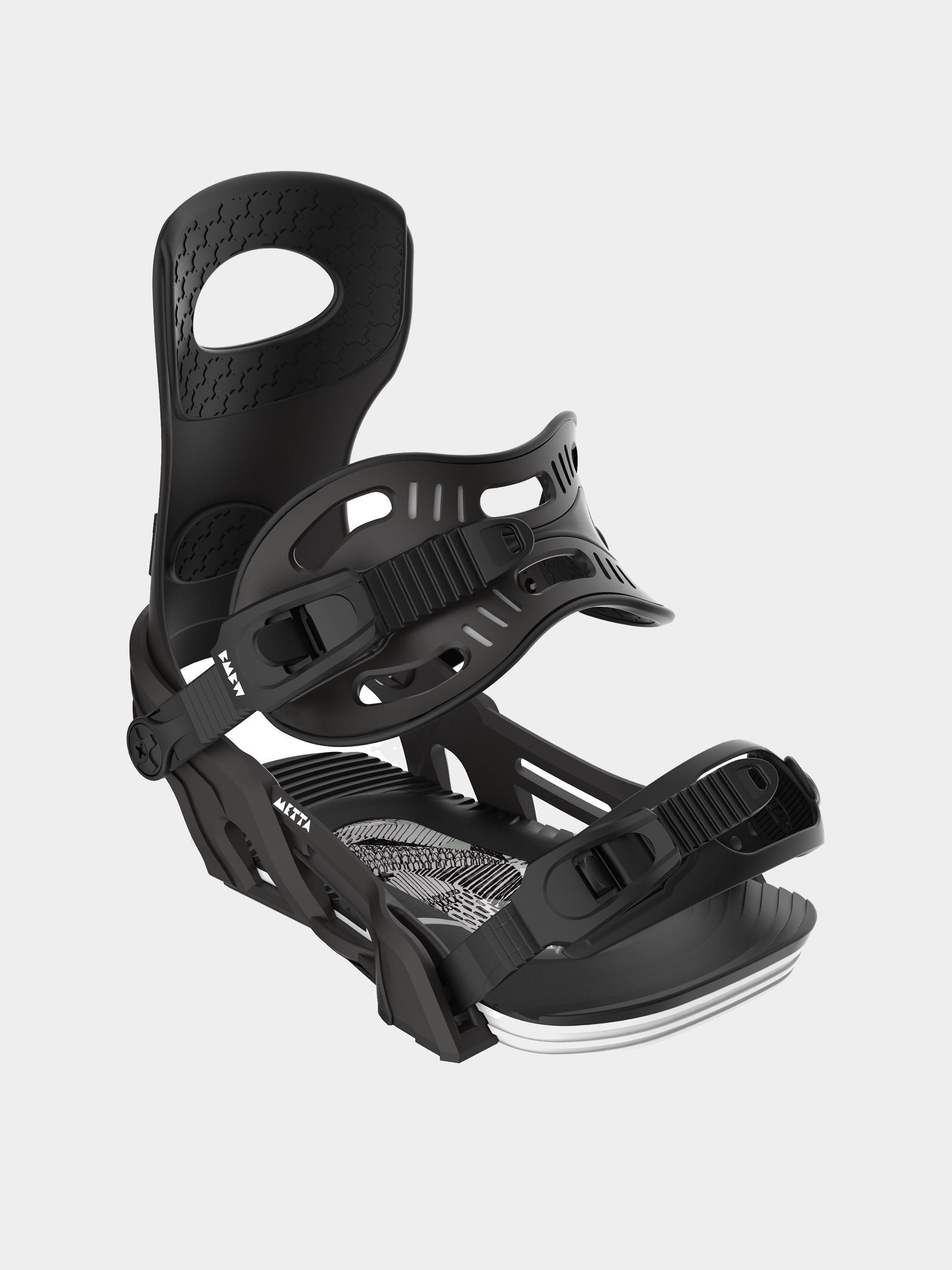 Snowboardové viazanie Bent Metal Metta Wmn (black)