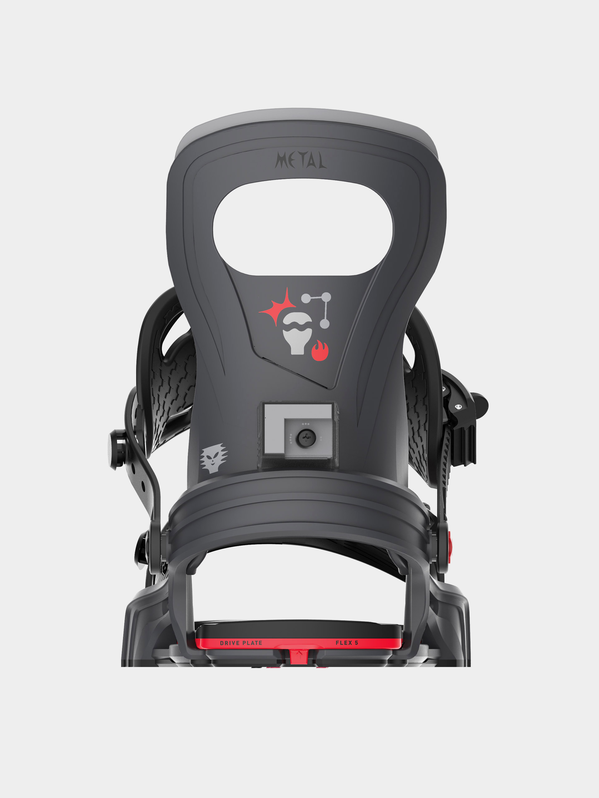 Pánske Snowboardové viazanie Bent Metal Joint (grey)