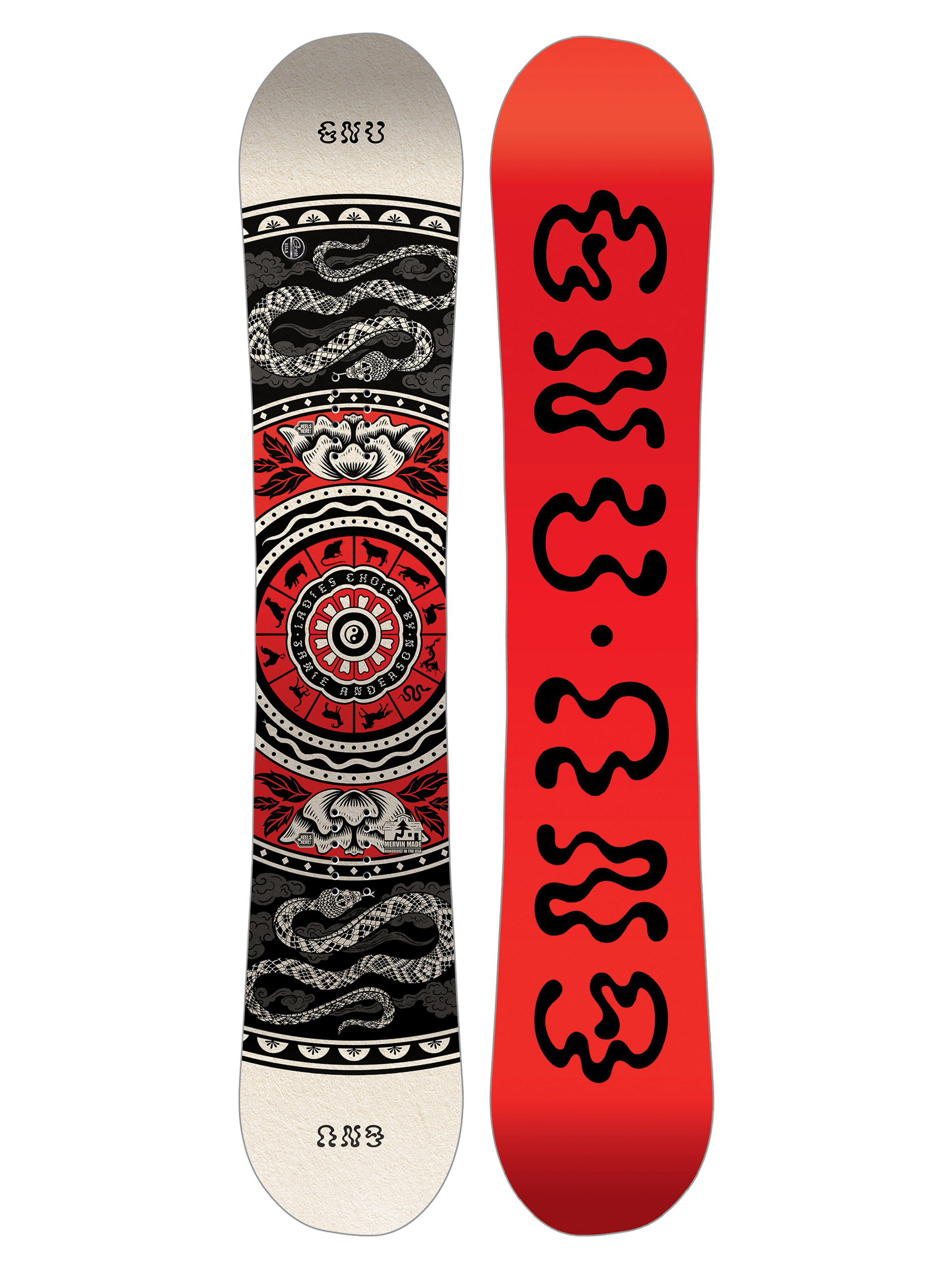 Snowboard Gnu Ladies Choice Wmn (red/black)