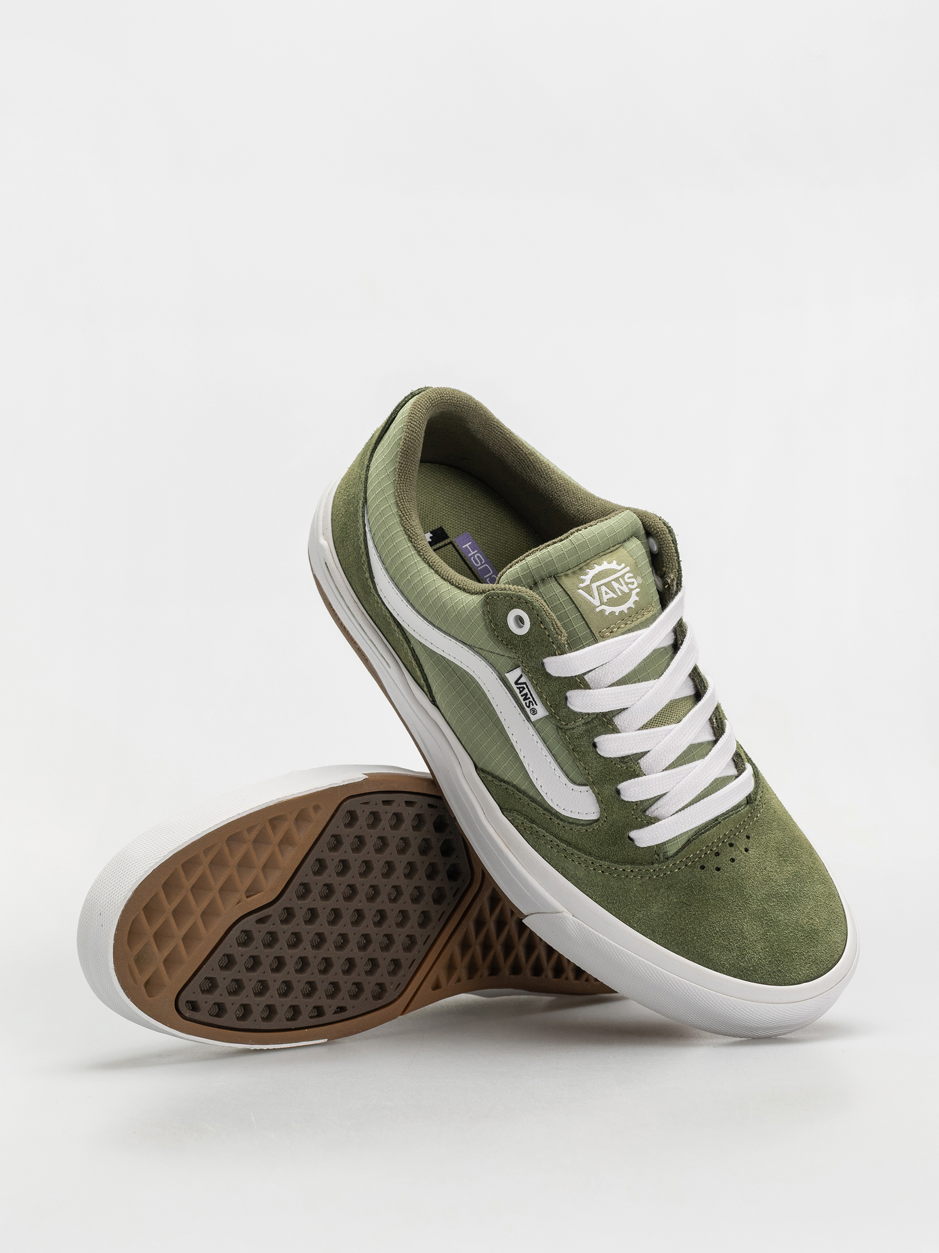 Topánky Vans Bmx Proof Wafflecup (olive/white)