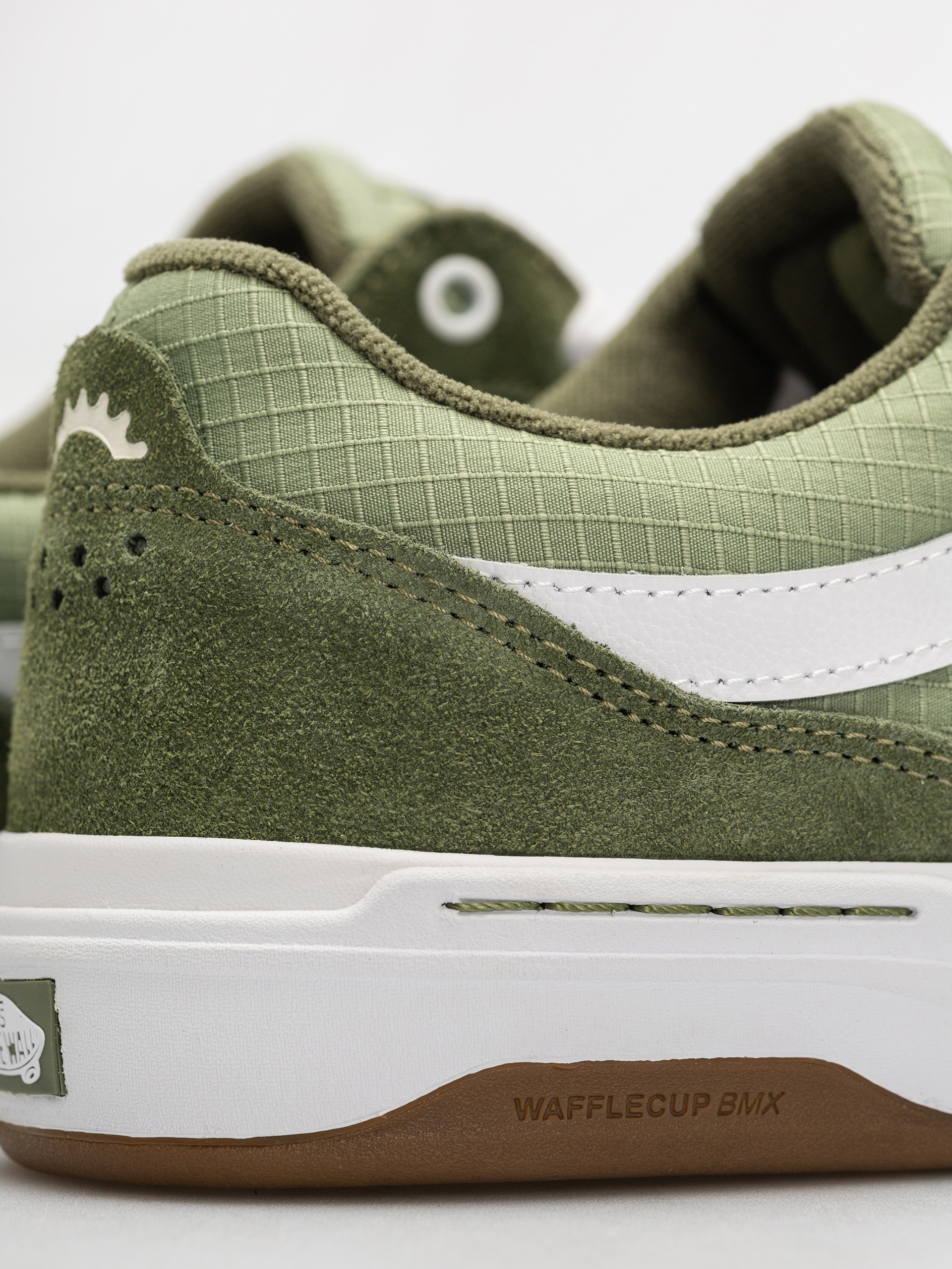 Topánky Vans Bmx Proof Wafflecup (olive/white)