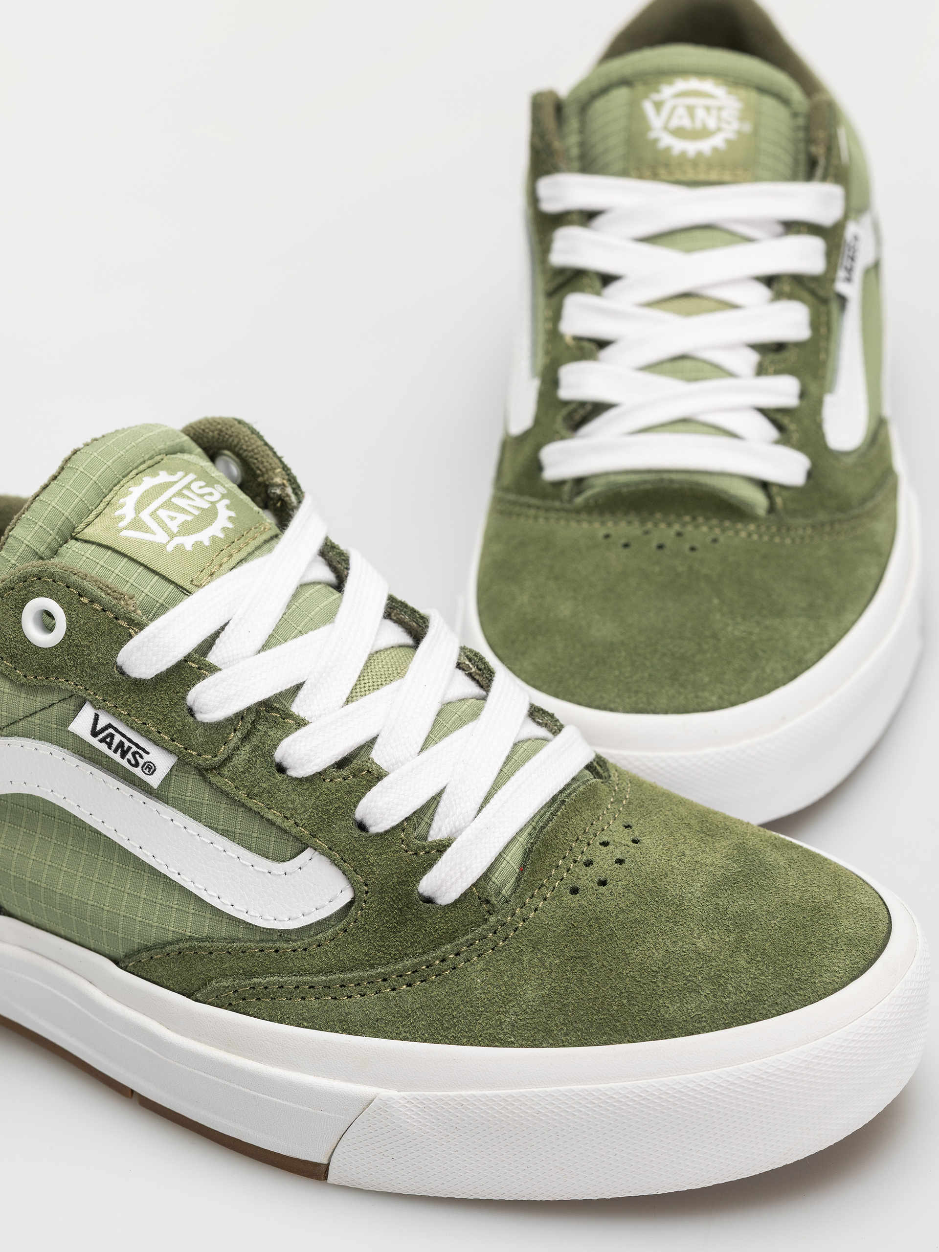 Topánky Vans Bmx Proof Wafflecup (olive/white)