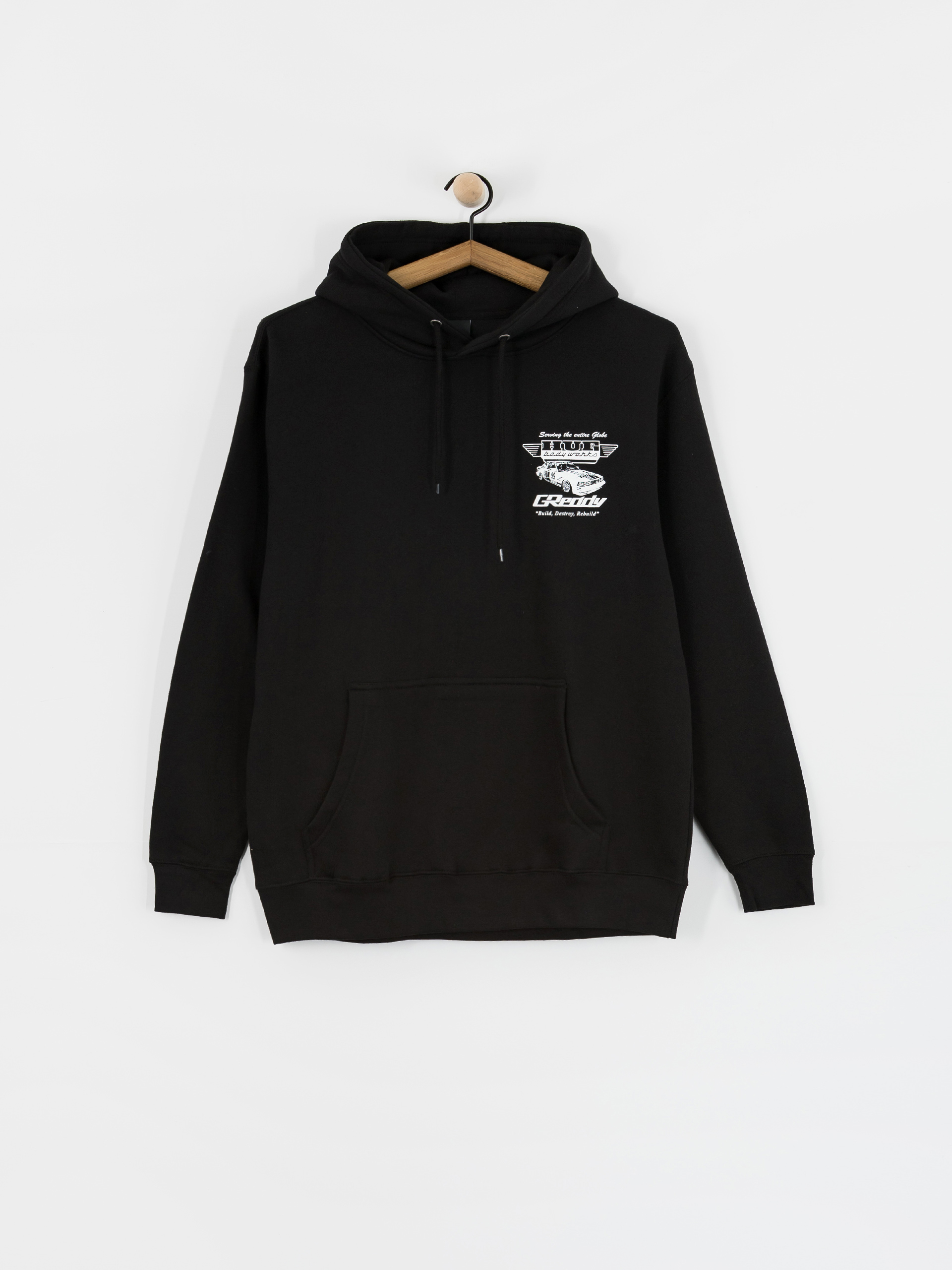 Mikina s kapucňou HUF X Greddy Body Works HD