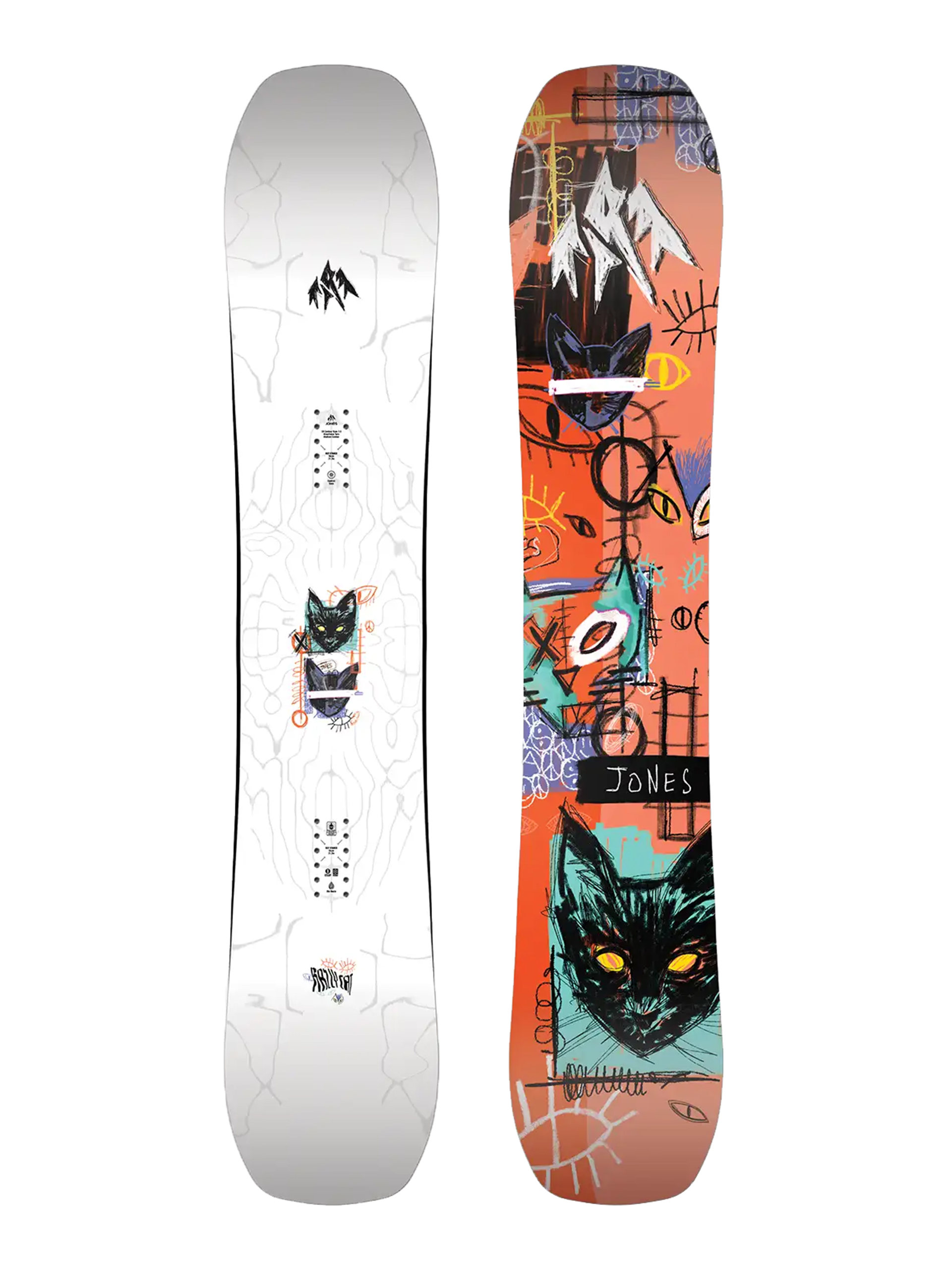 Snowboard Jones Snowboards Rally Cat