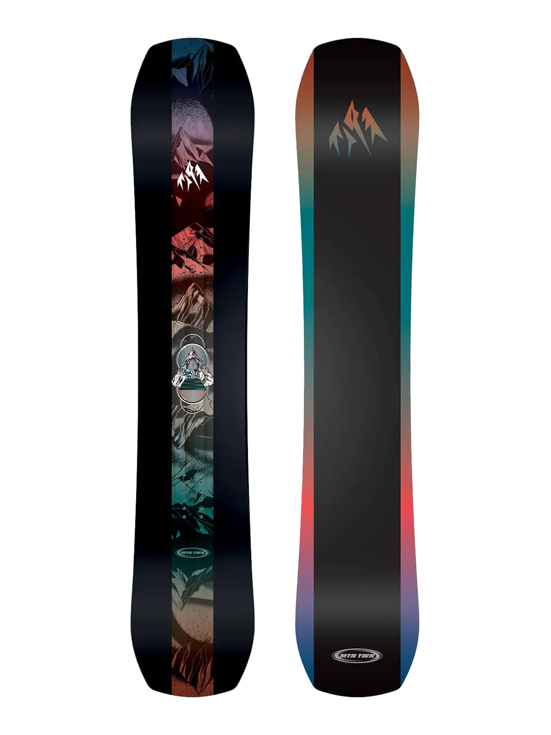 Snowboard Jones Snowboards Mountain Twin (black)