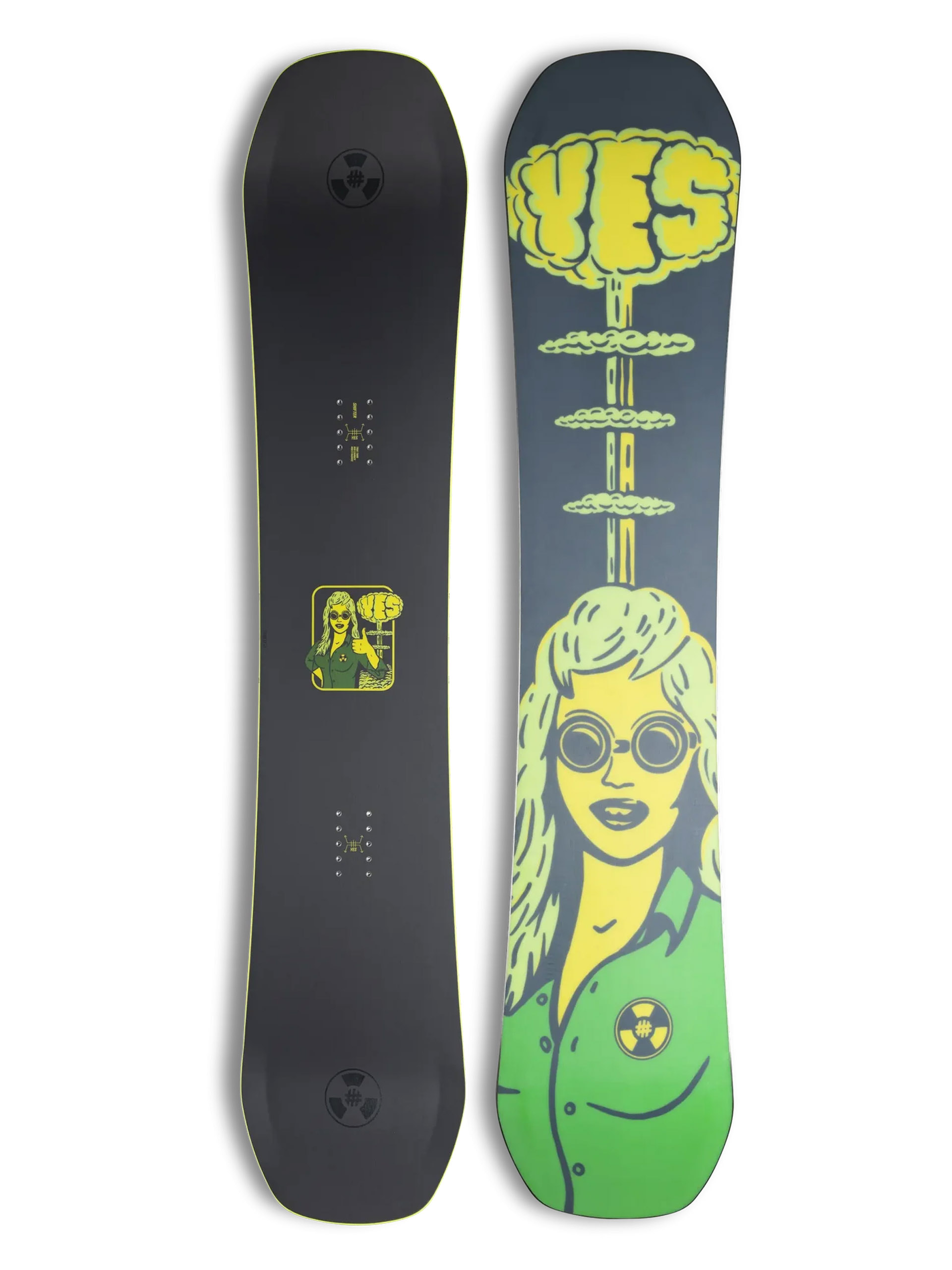 Snowboard Yes Shifter 3D (black)