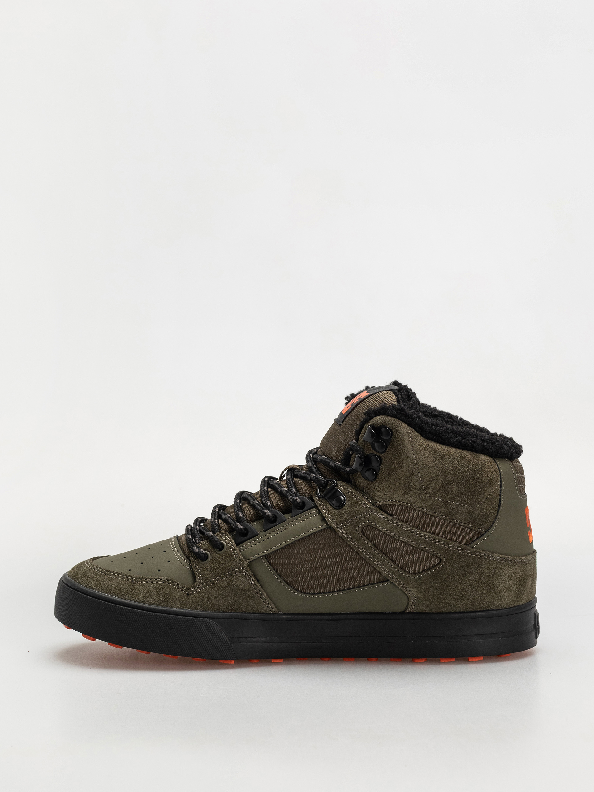 Topánky DC Pure High Top Wc Wnt (olive/black)