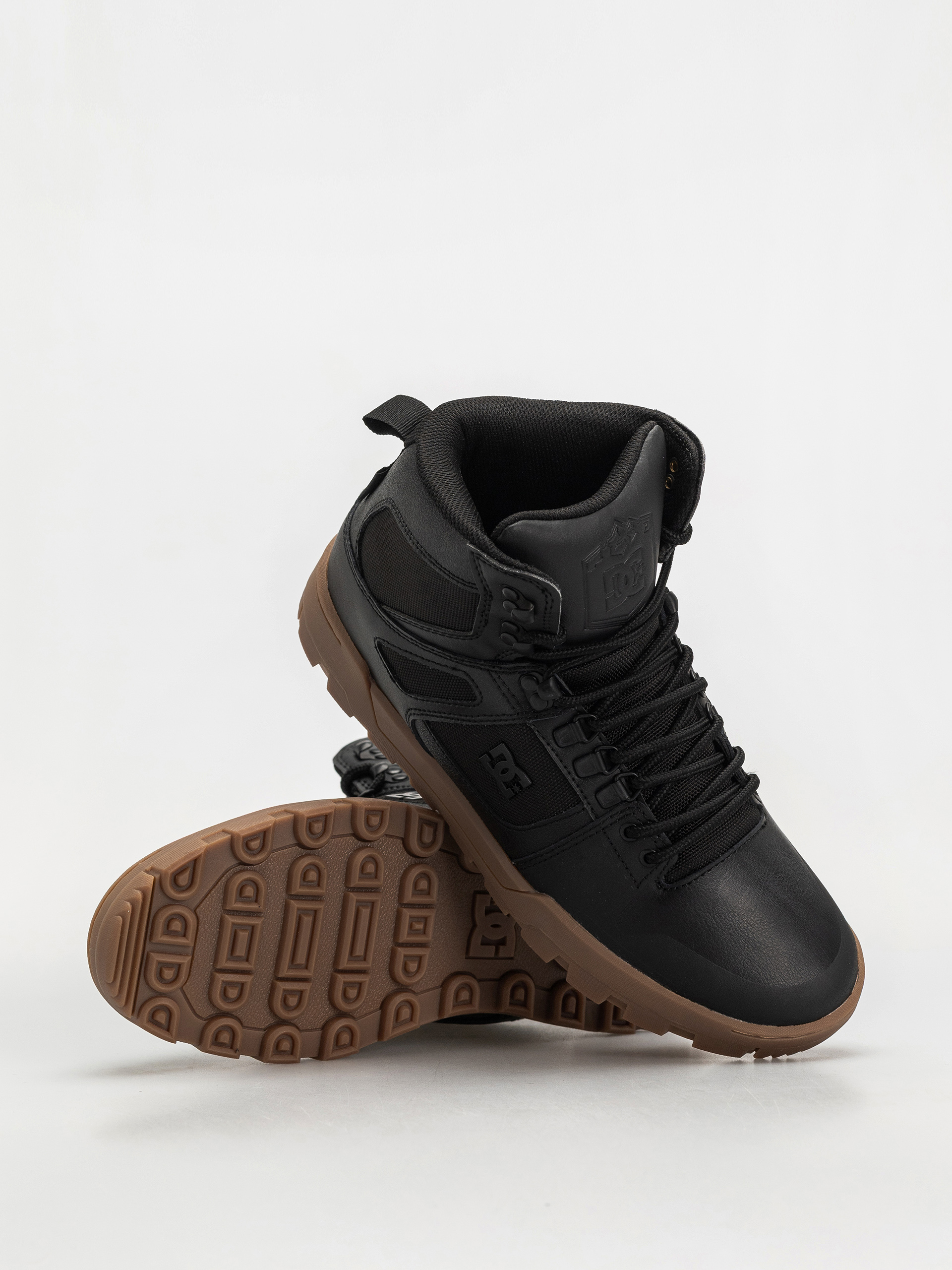 Topánky DC Pure High Top Wr (black/gum)