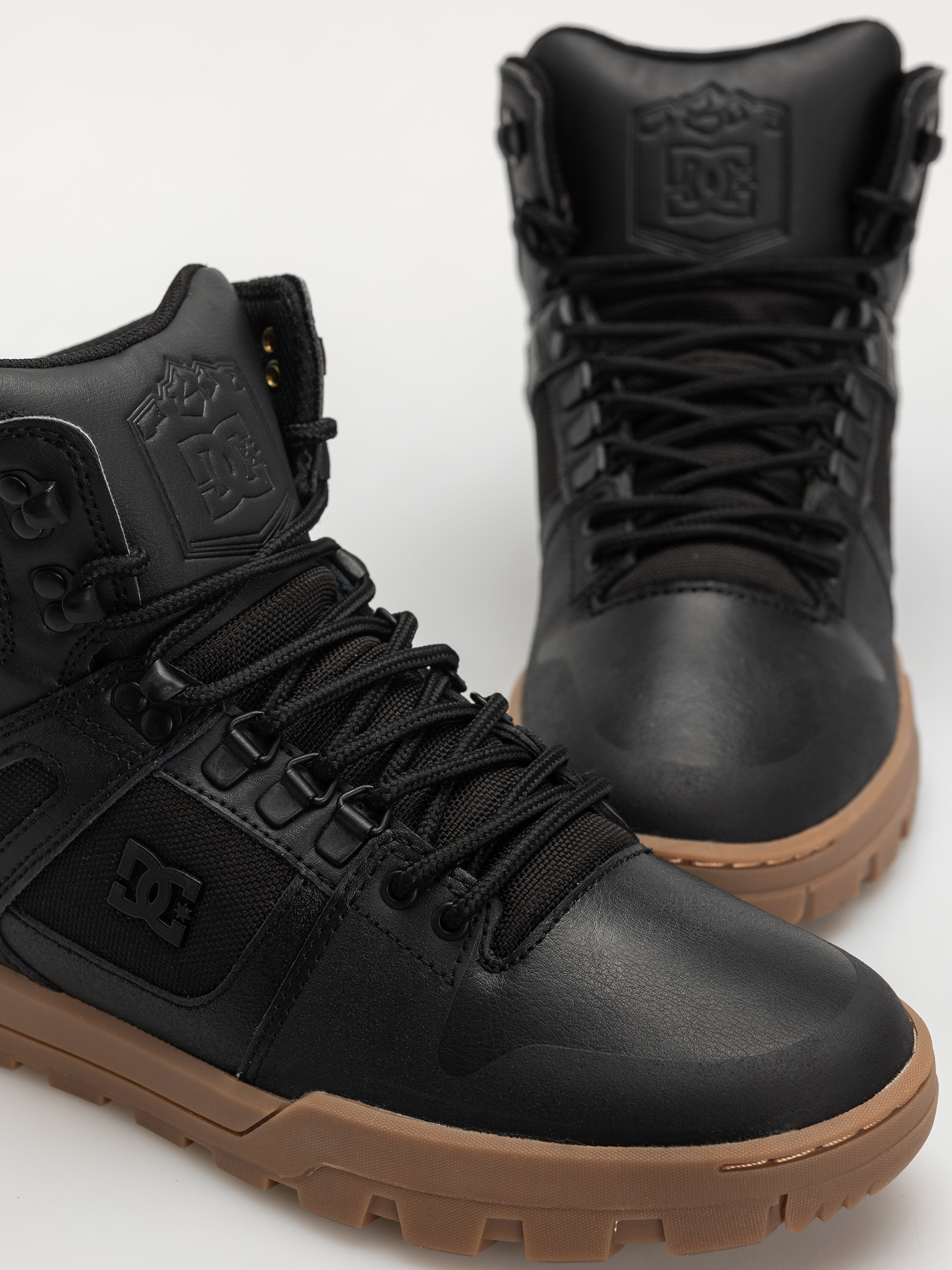 Topánky DC Pure High Top Wr (black/gum)
