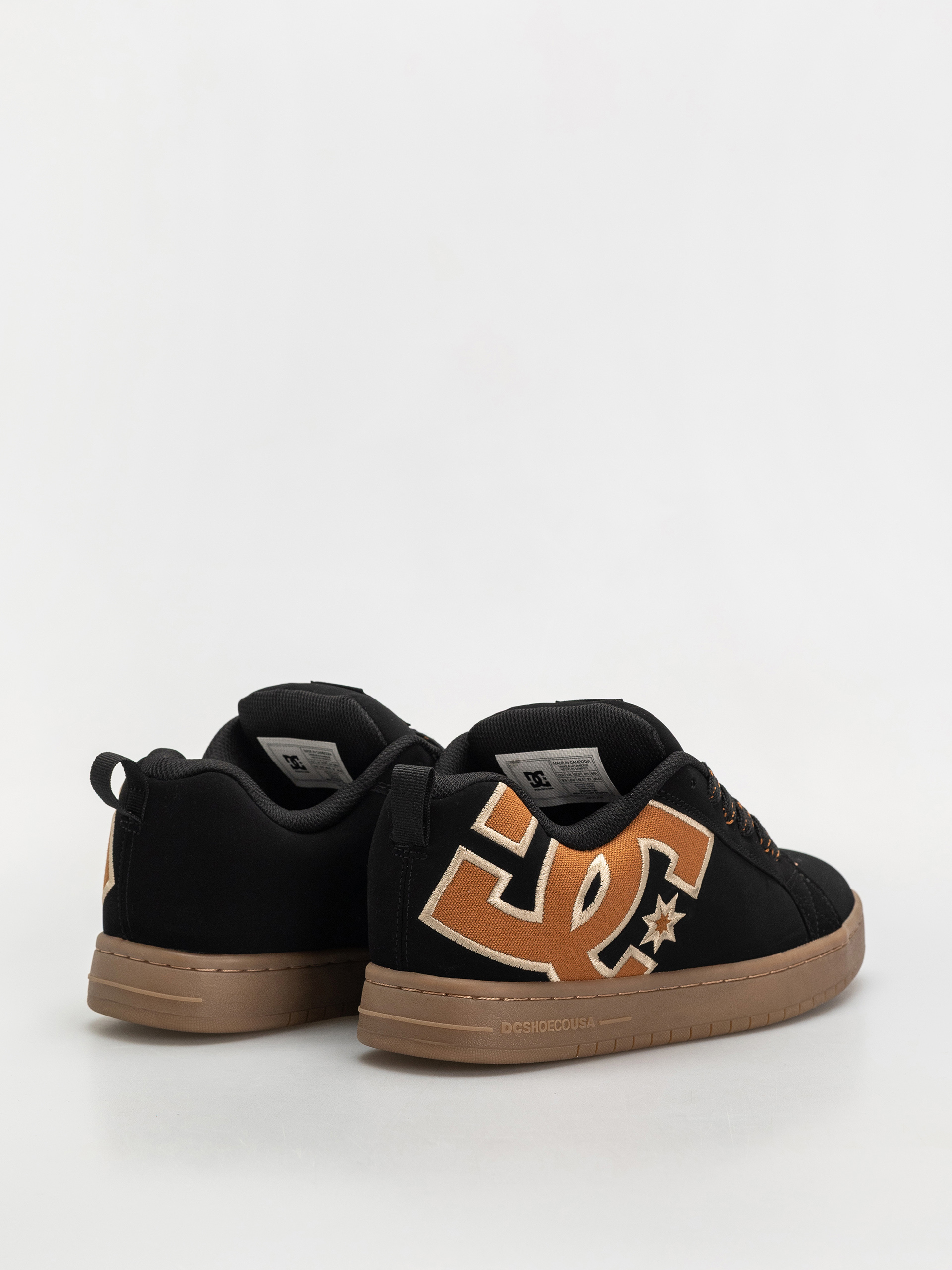 Topánky DC Court Graffik (black/brown/gum)