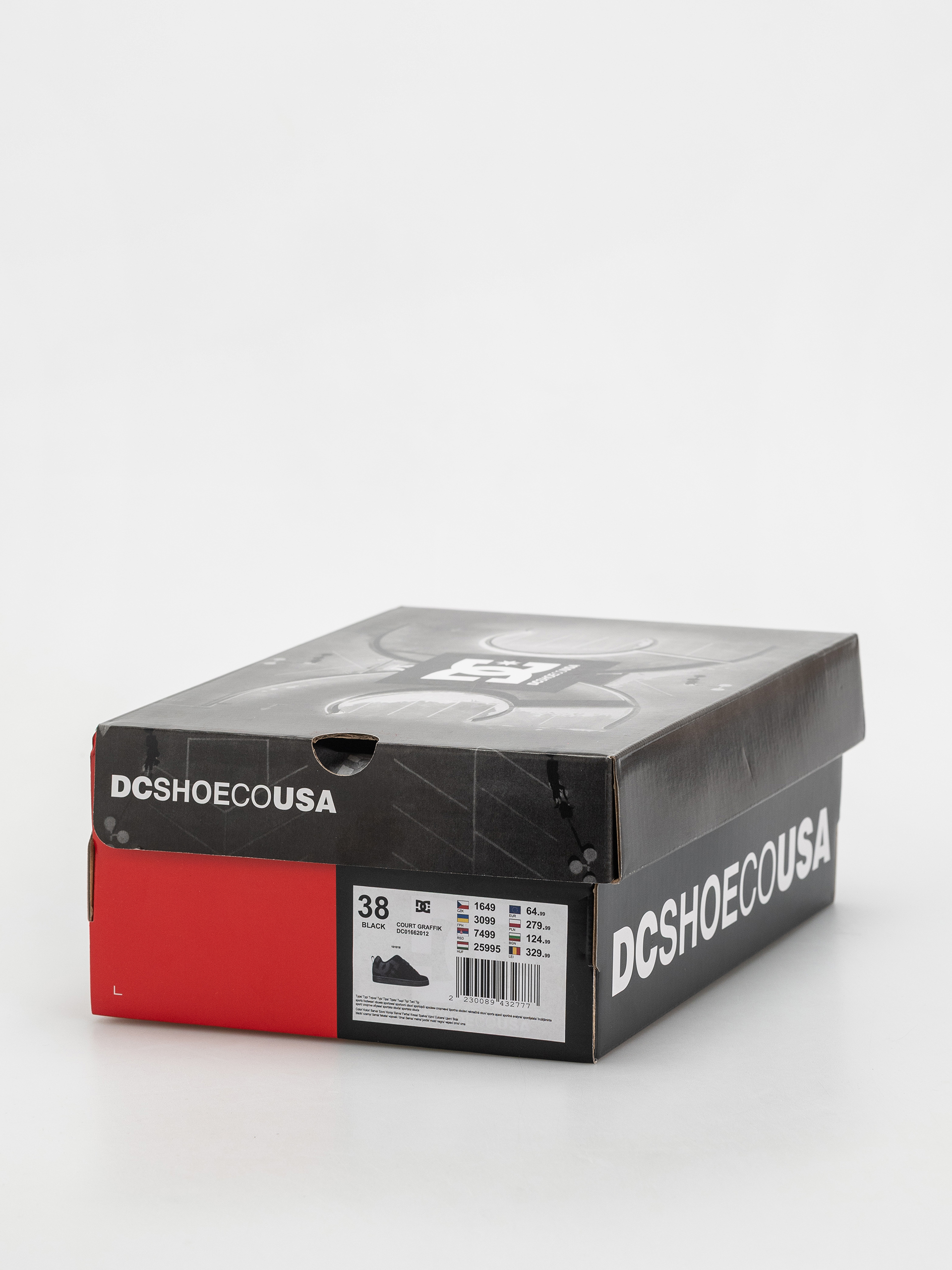 Topánky DC Court Graffik Wmn (black/black/black)