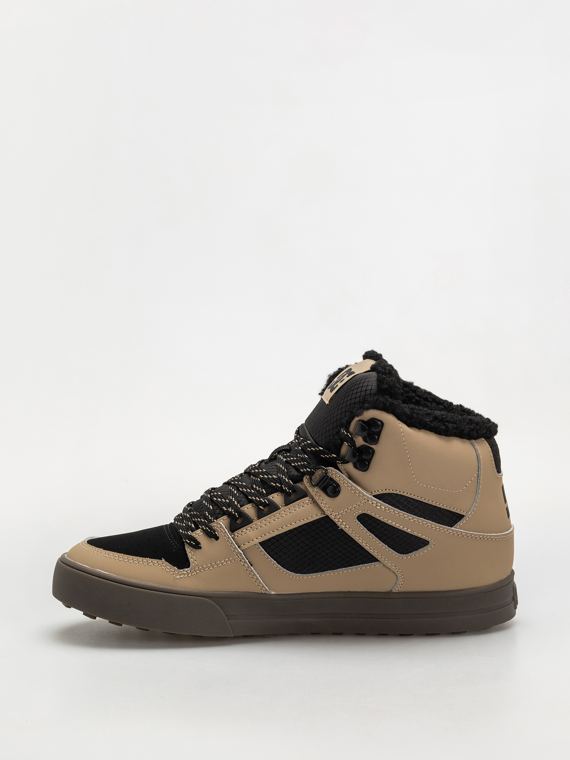Topánky DC Pure High Top Wc Wnt (tan/black)