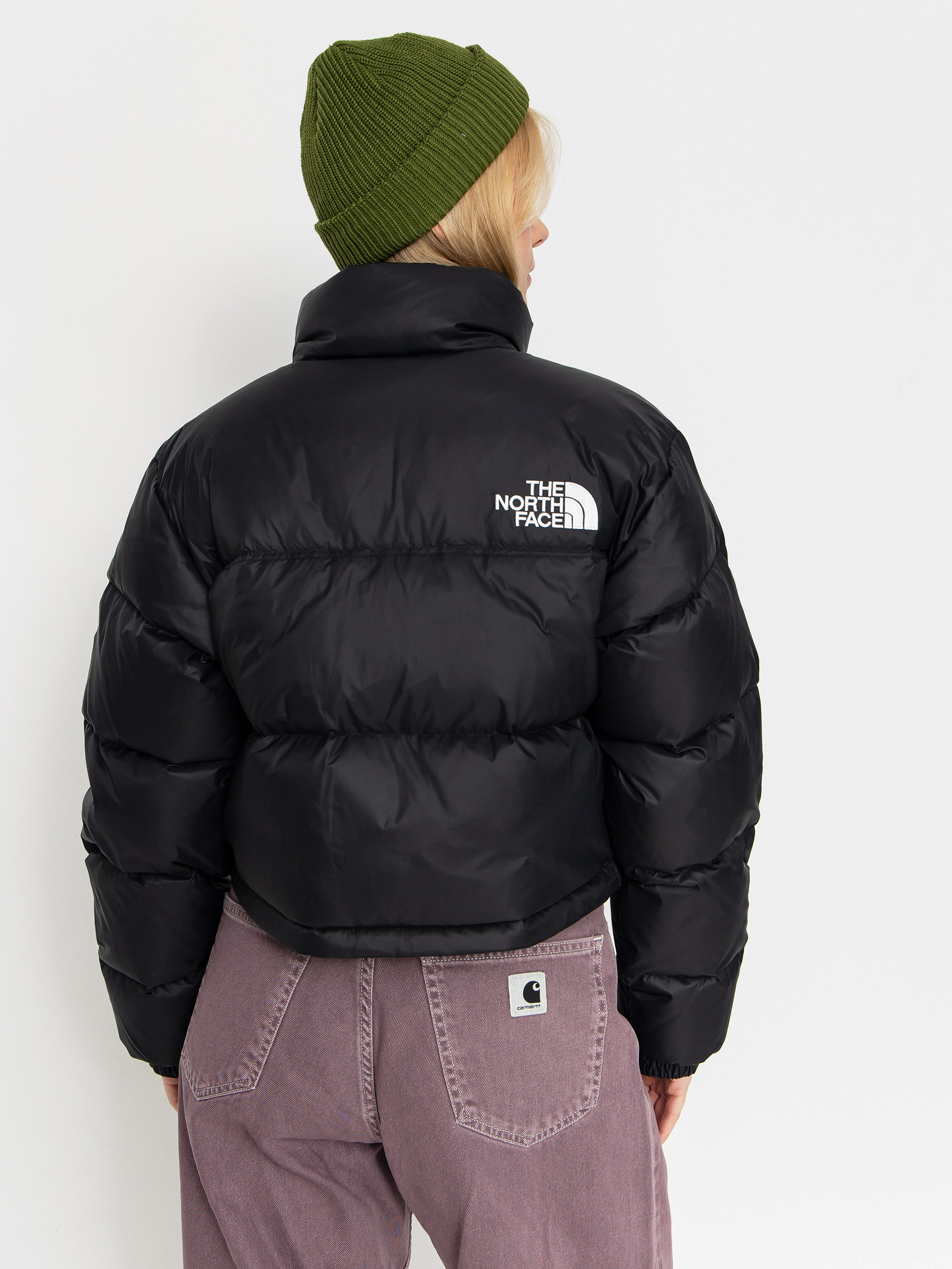 Bunda The North Face Nuptse Short Wmn (tnf black/tnf black/r)
