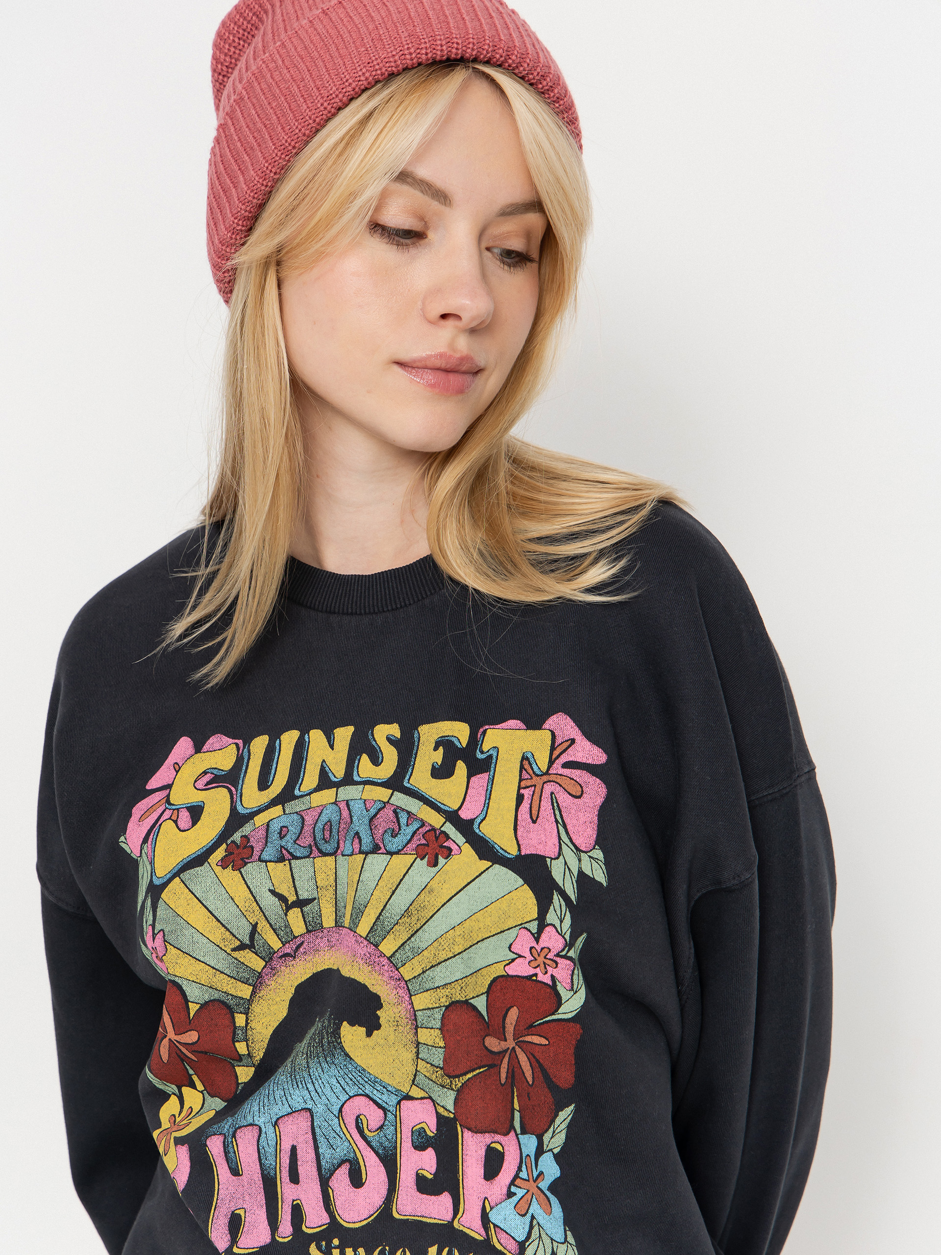 Mikina Roxy Lineup Wmn (anthracite)