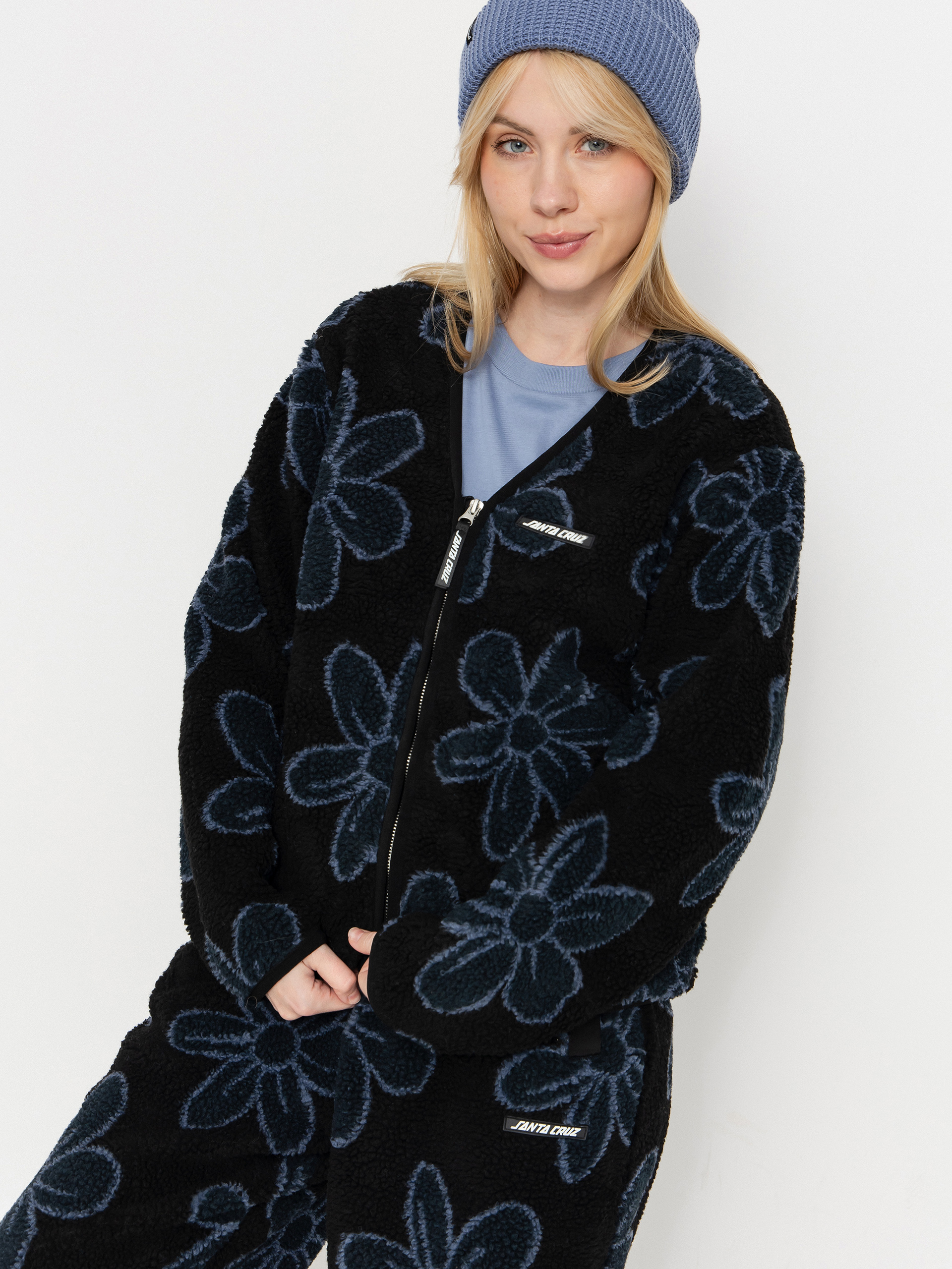 Bunda Santa Cruz Homebody Wmn (black daisy)