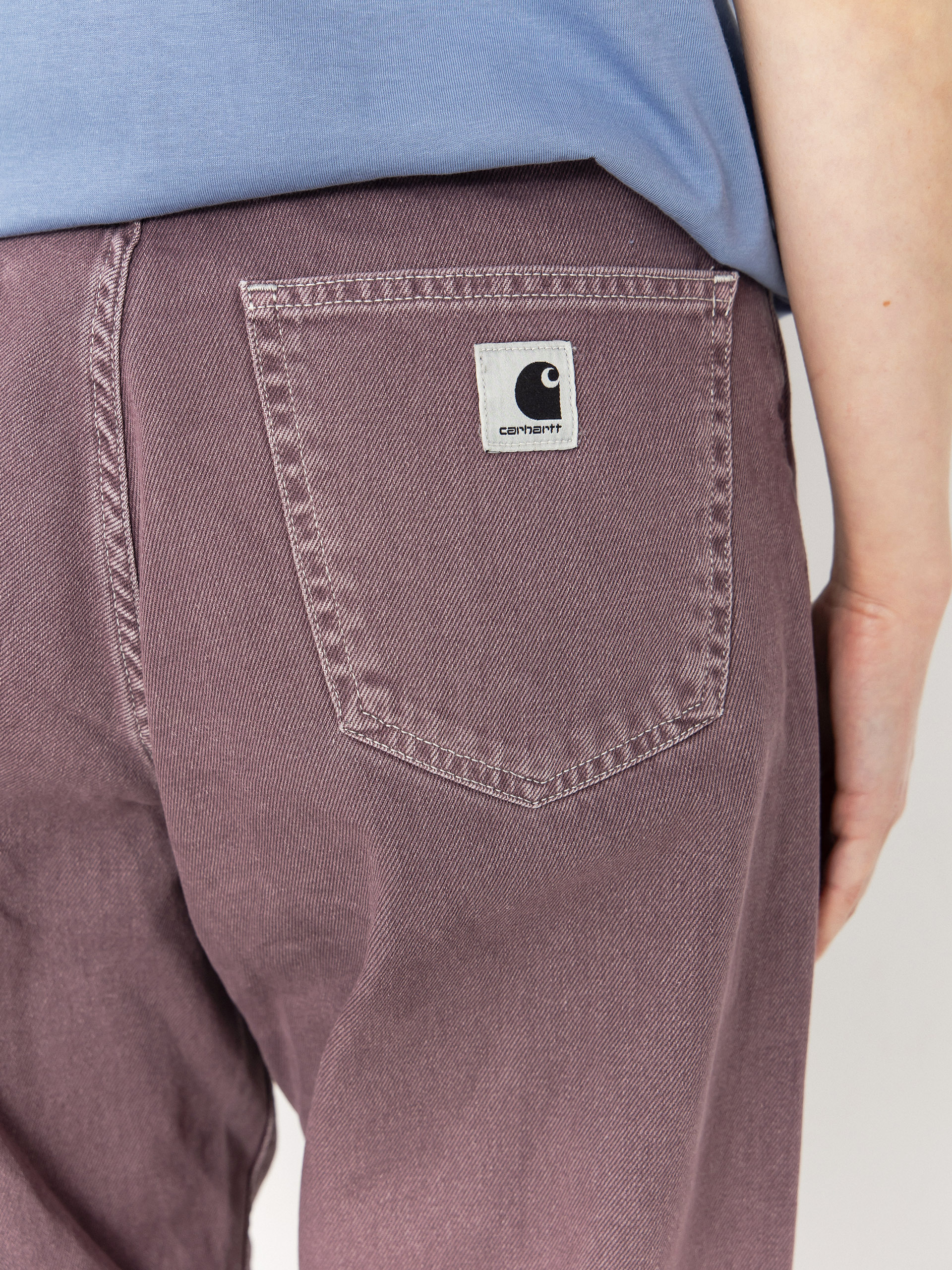 Nohavice Carhartt WIP Brandon Wmn (phlox/stone dyed)