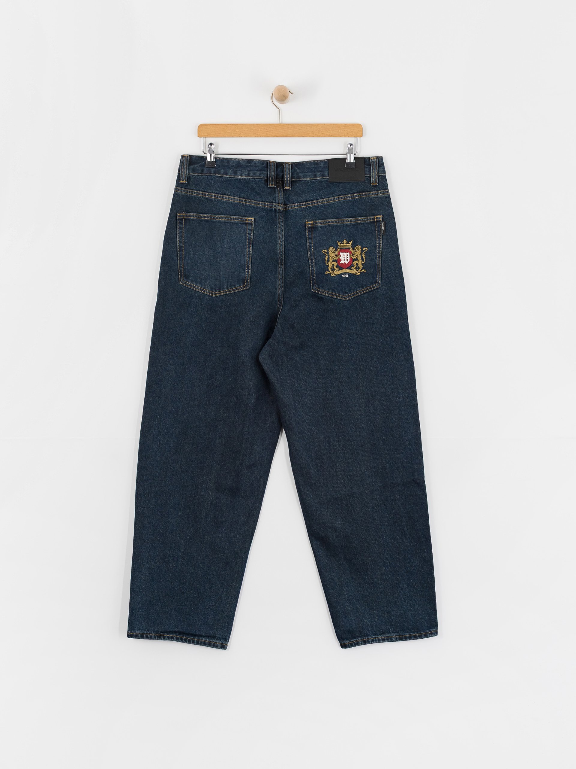 Nohavice Wasted Paris Crest Casper (raw blue)