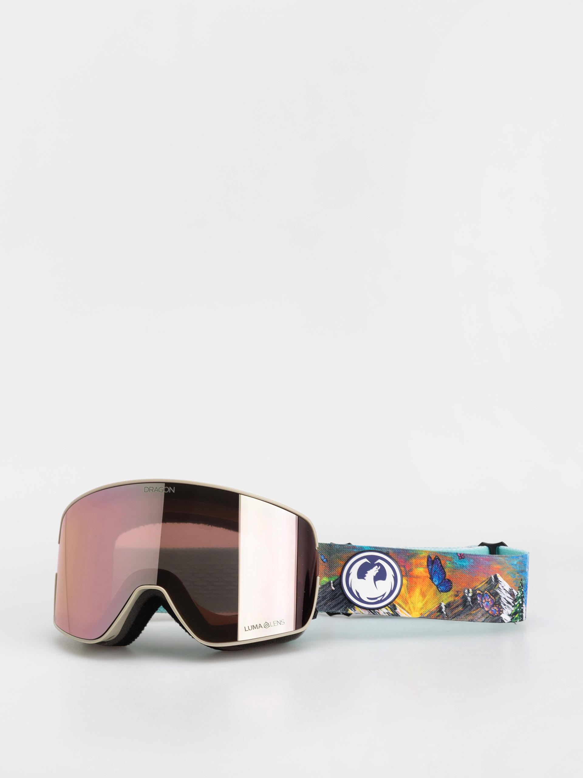 Snowboardové okuliare Dragon NFX2 (fasani25/lumalens rose gold ion+lumalens pink ion)