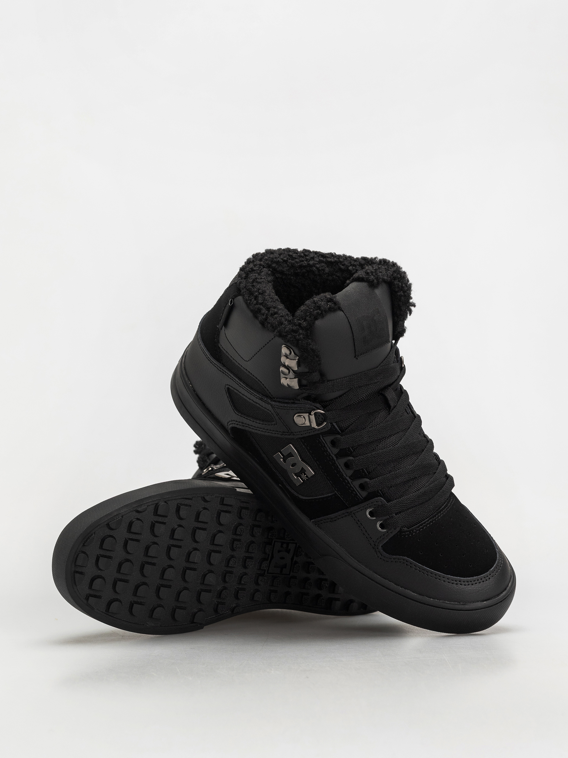 Topánky DC Pure High Top Wc Wnt (black/black/black)