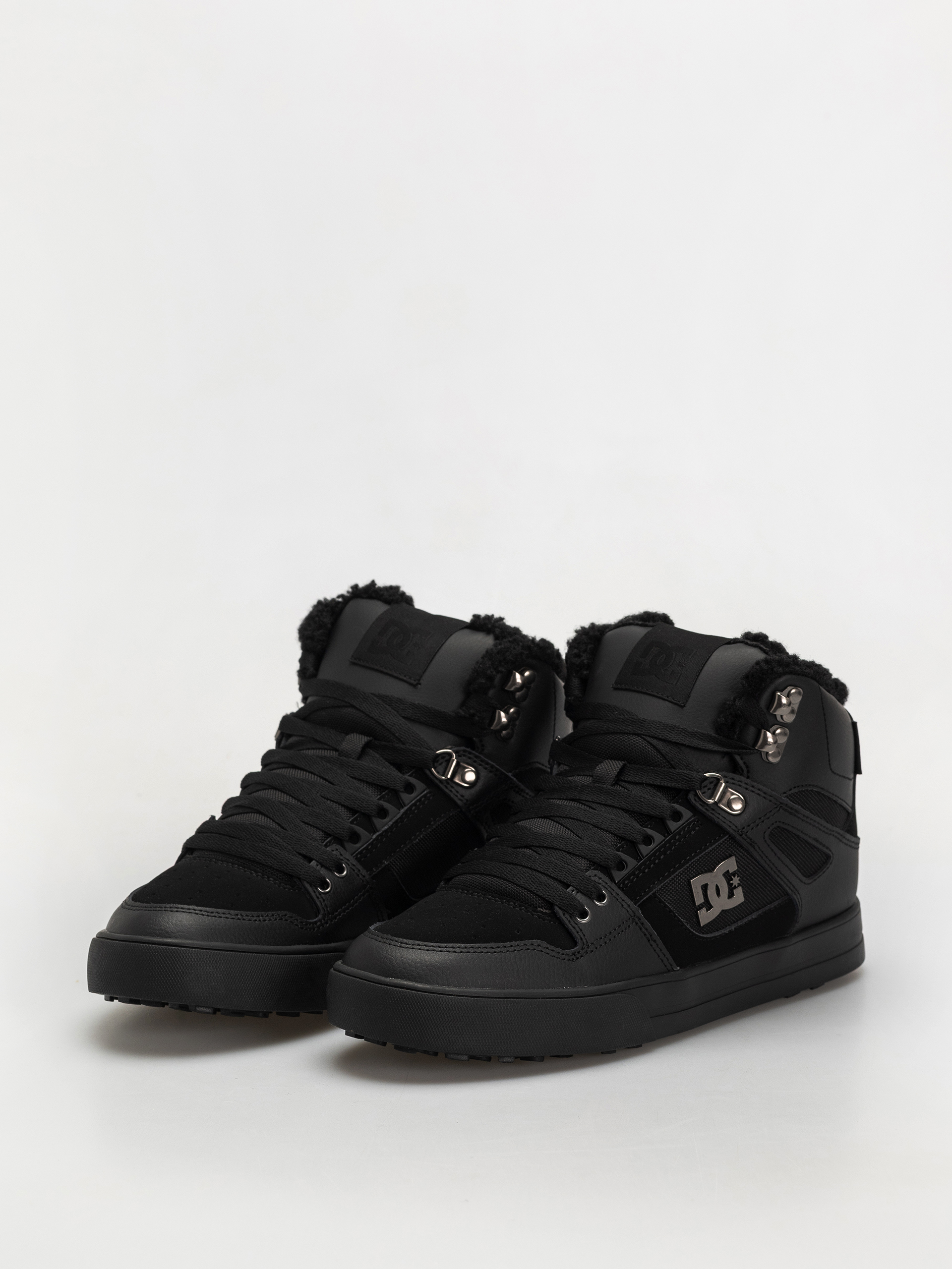 Topánky DC Pure High Top Wc Wnt (black/black/black)