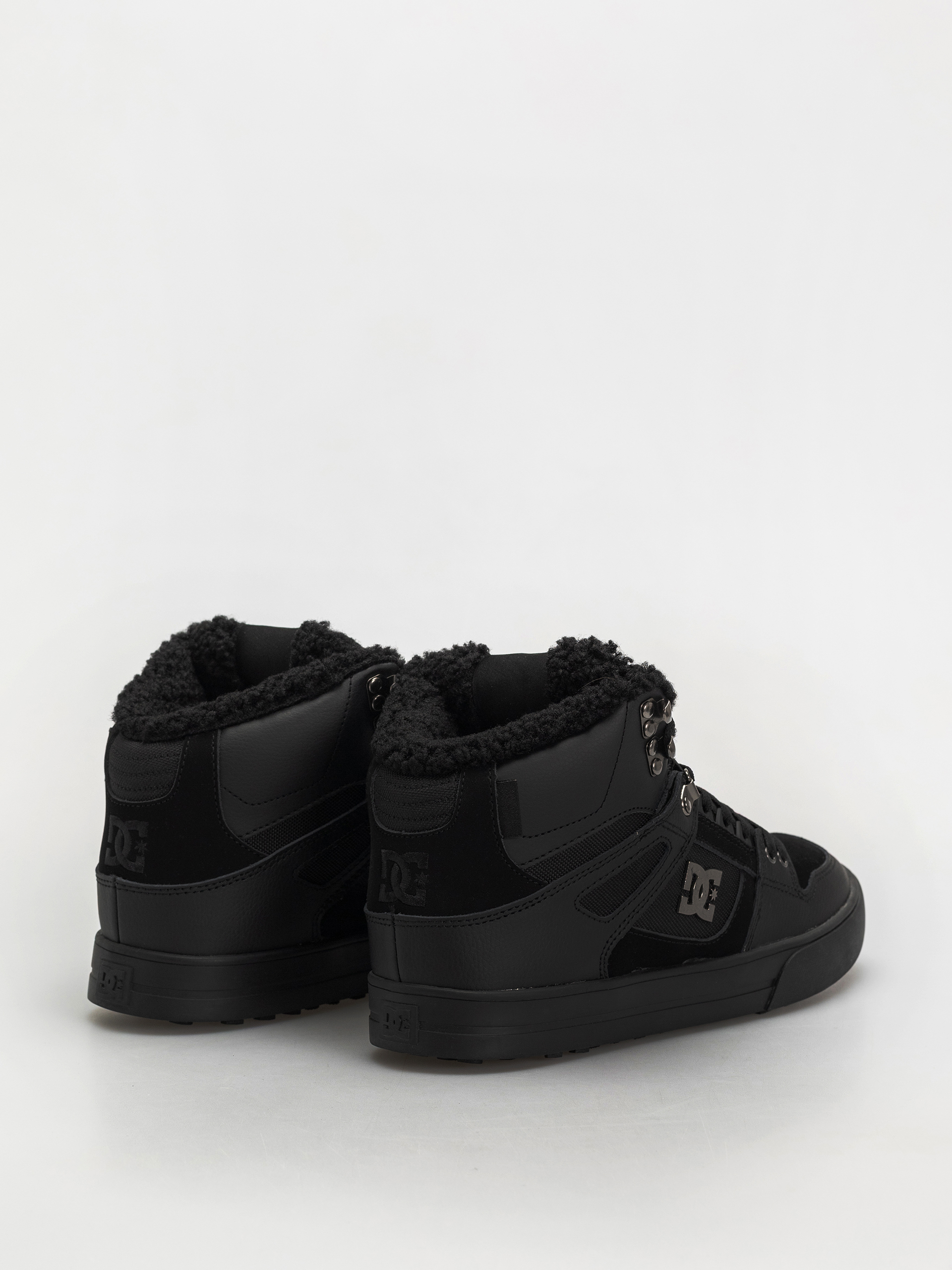 Topánky DC Pure High Top Wc Wnt (black/black/black)