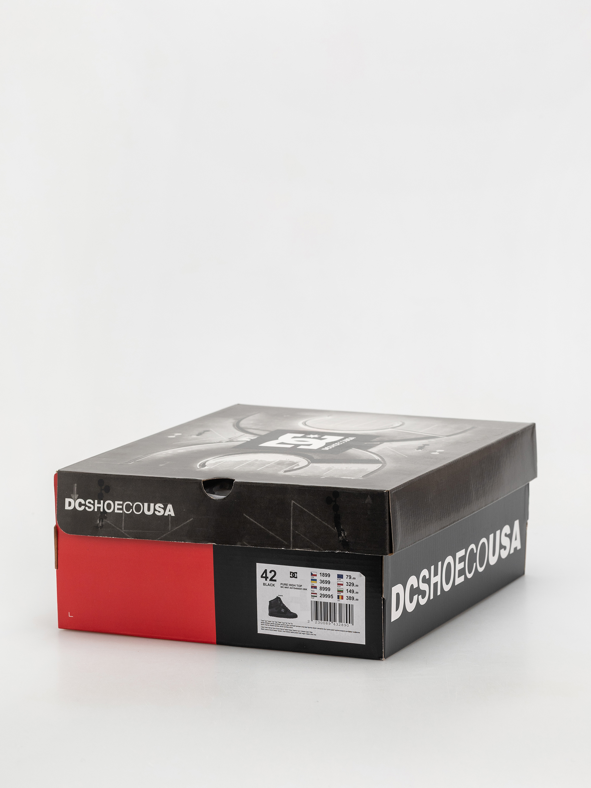 Topánky DC Pure High Top Wc Wnt (black/black/black)