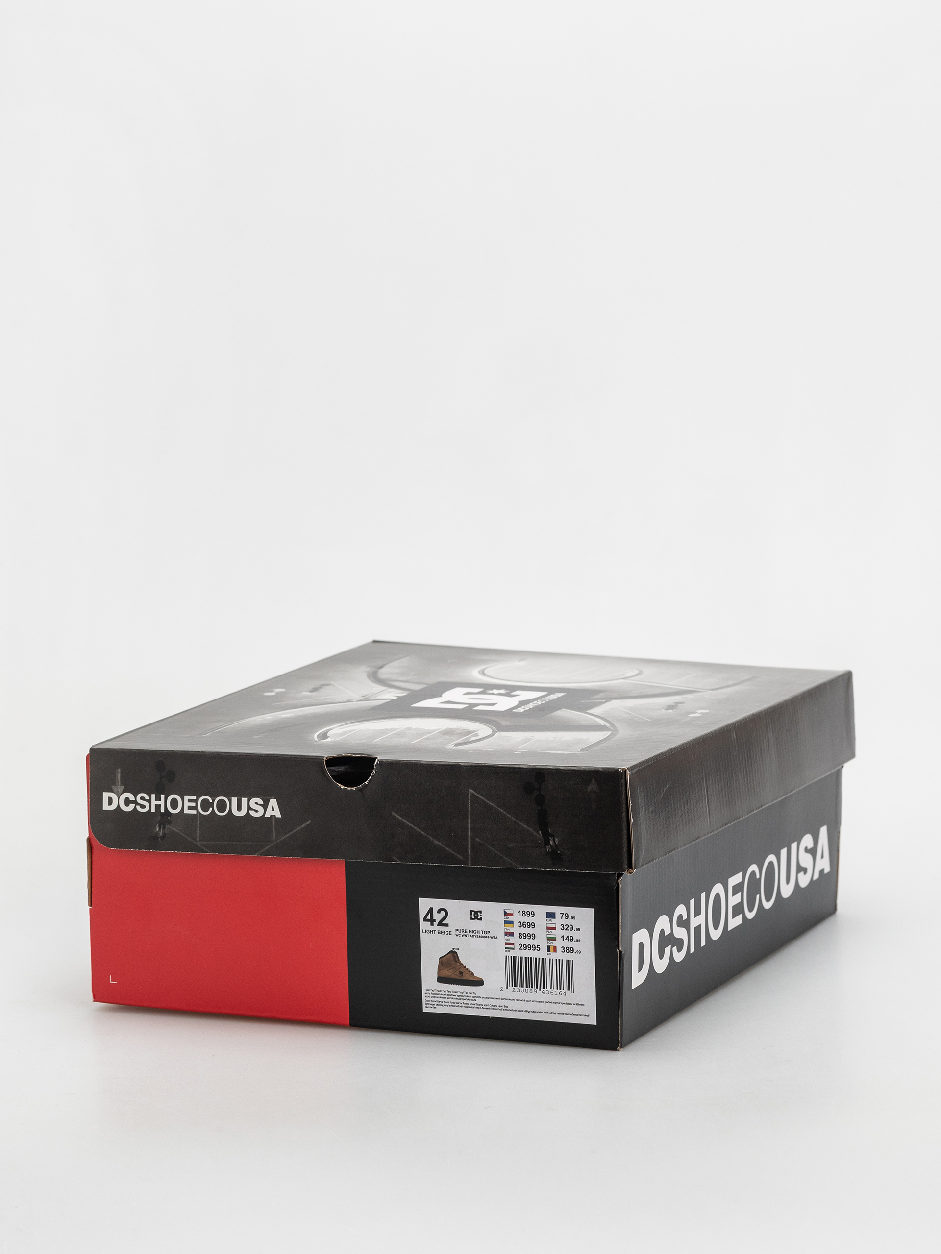 Topánky DC Pure High Top Wc Wnt (wheat)