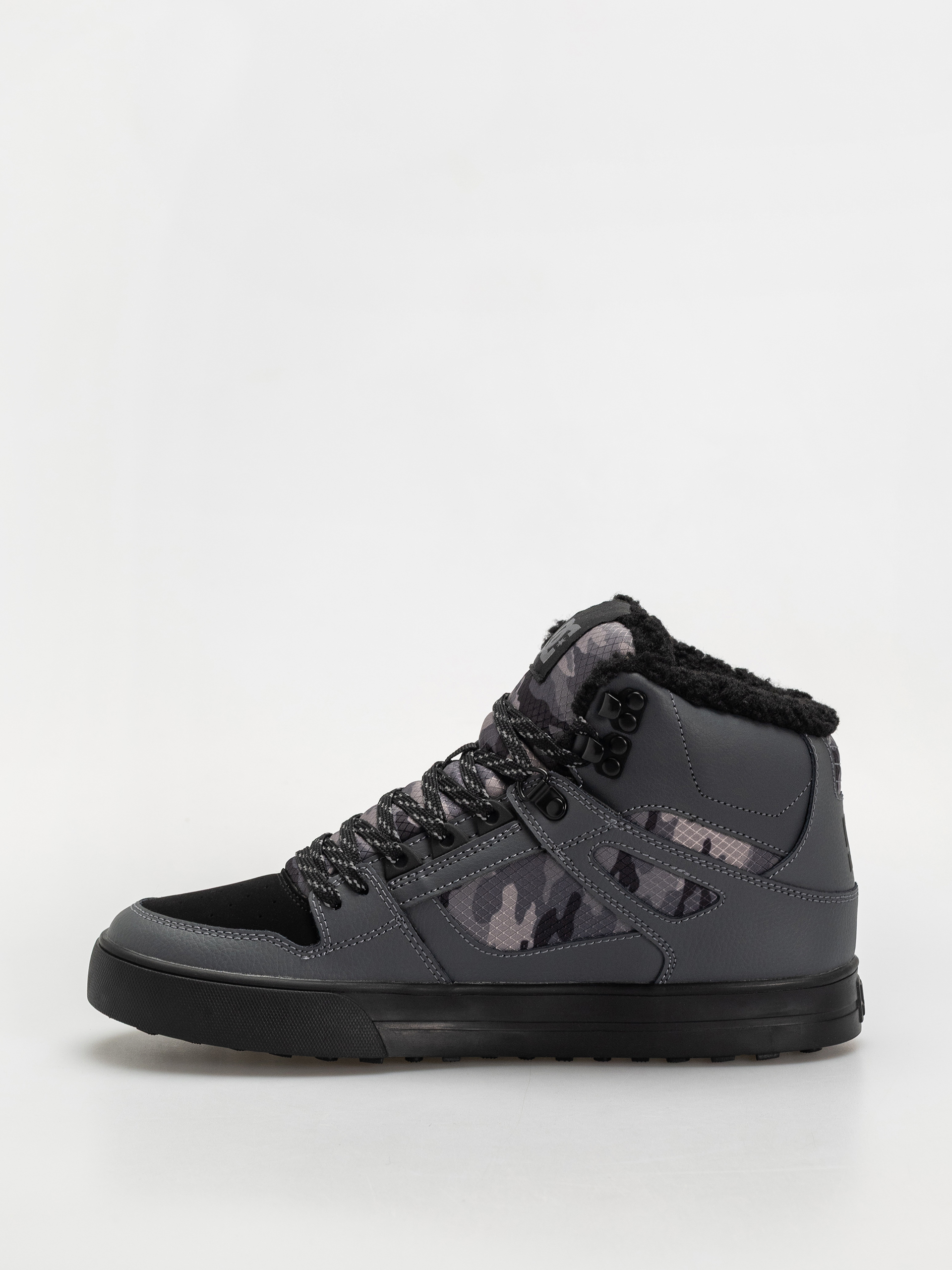 Topánky DC Pure High Top Wc Wnt (dark grey/black)
